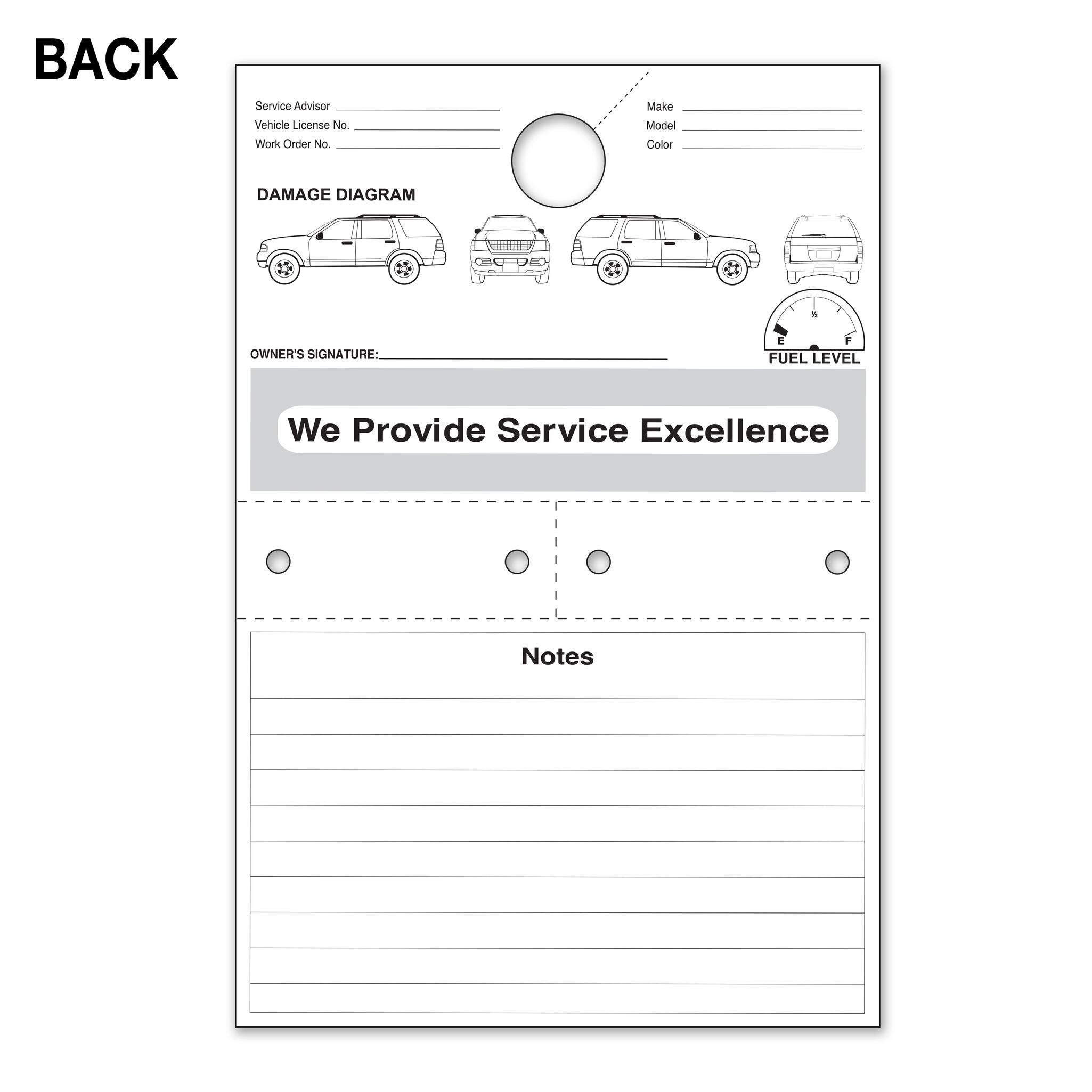 Service Write Up Tags - Image 3