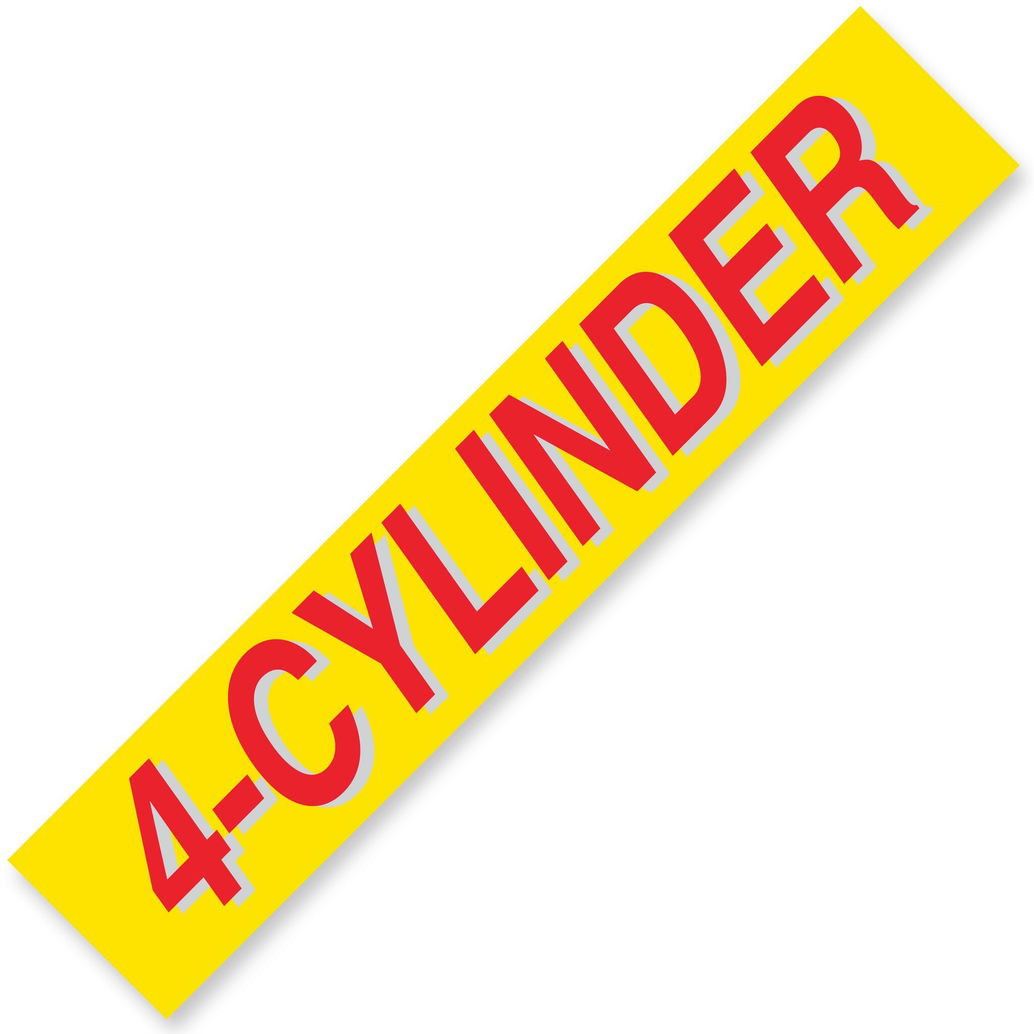 4-CYLINDER Windshield Slogans - Image 3
