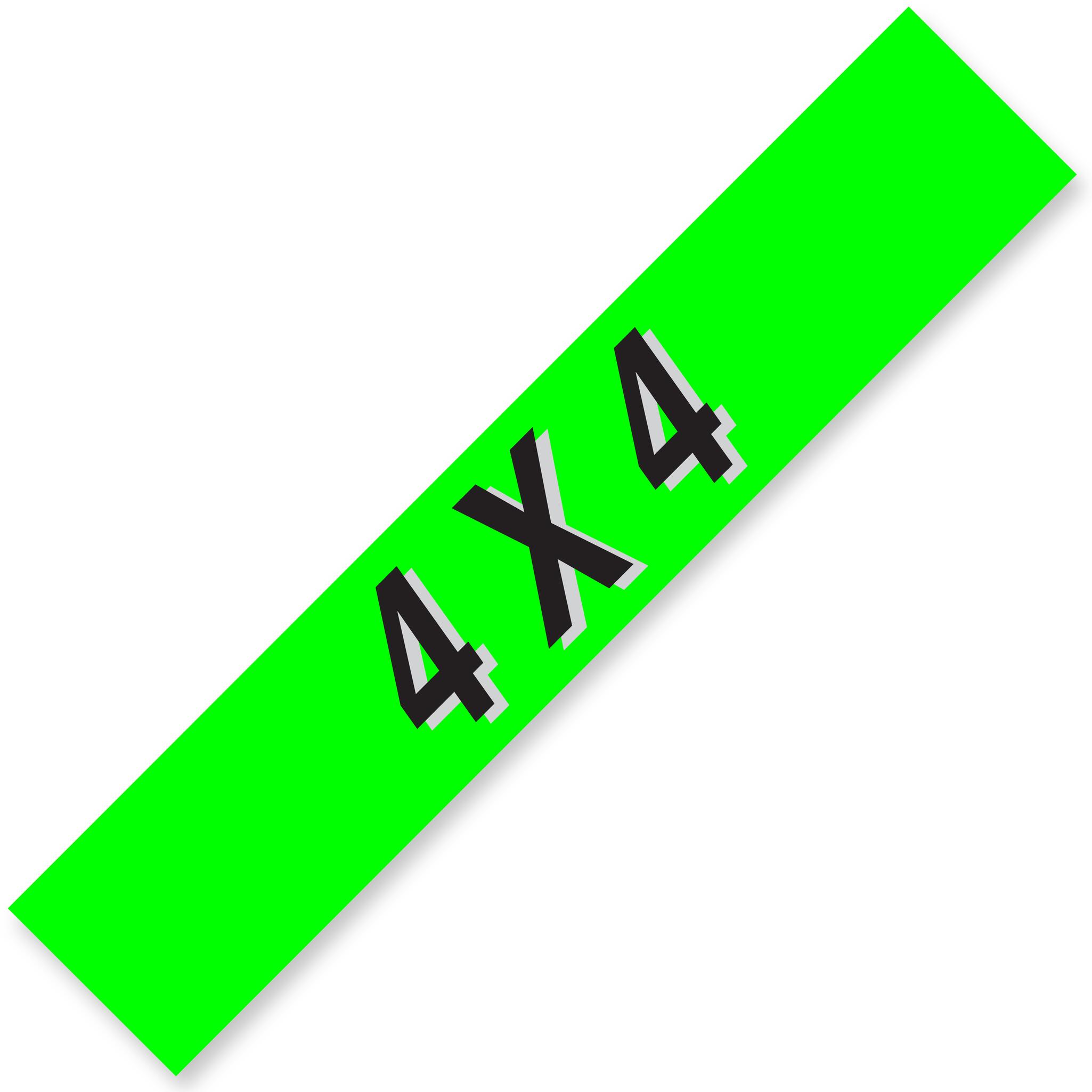 4 x 4 Windshield Slogans