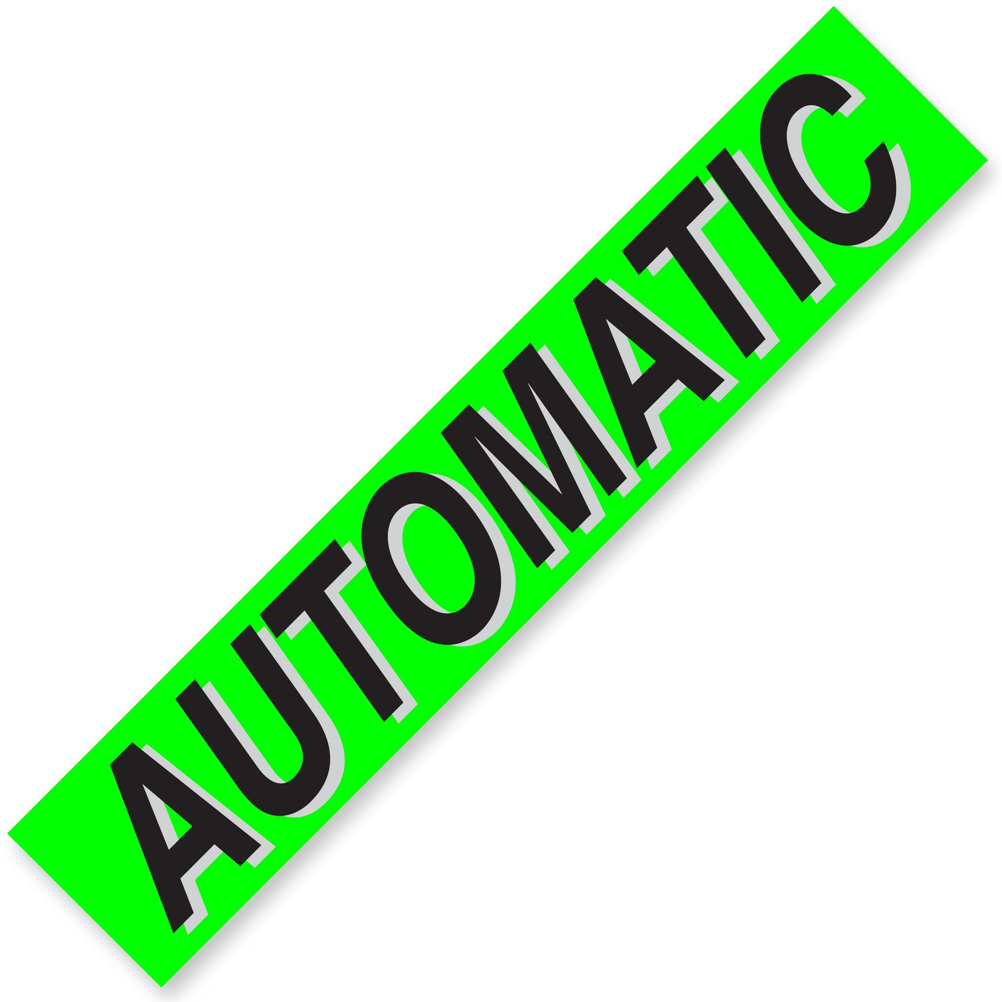 AUTOMATIC Windshield Slogans