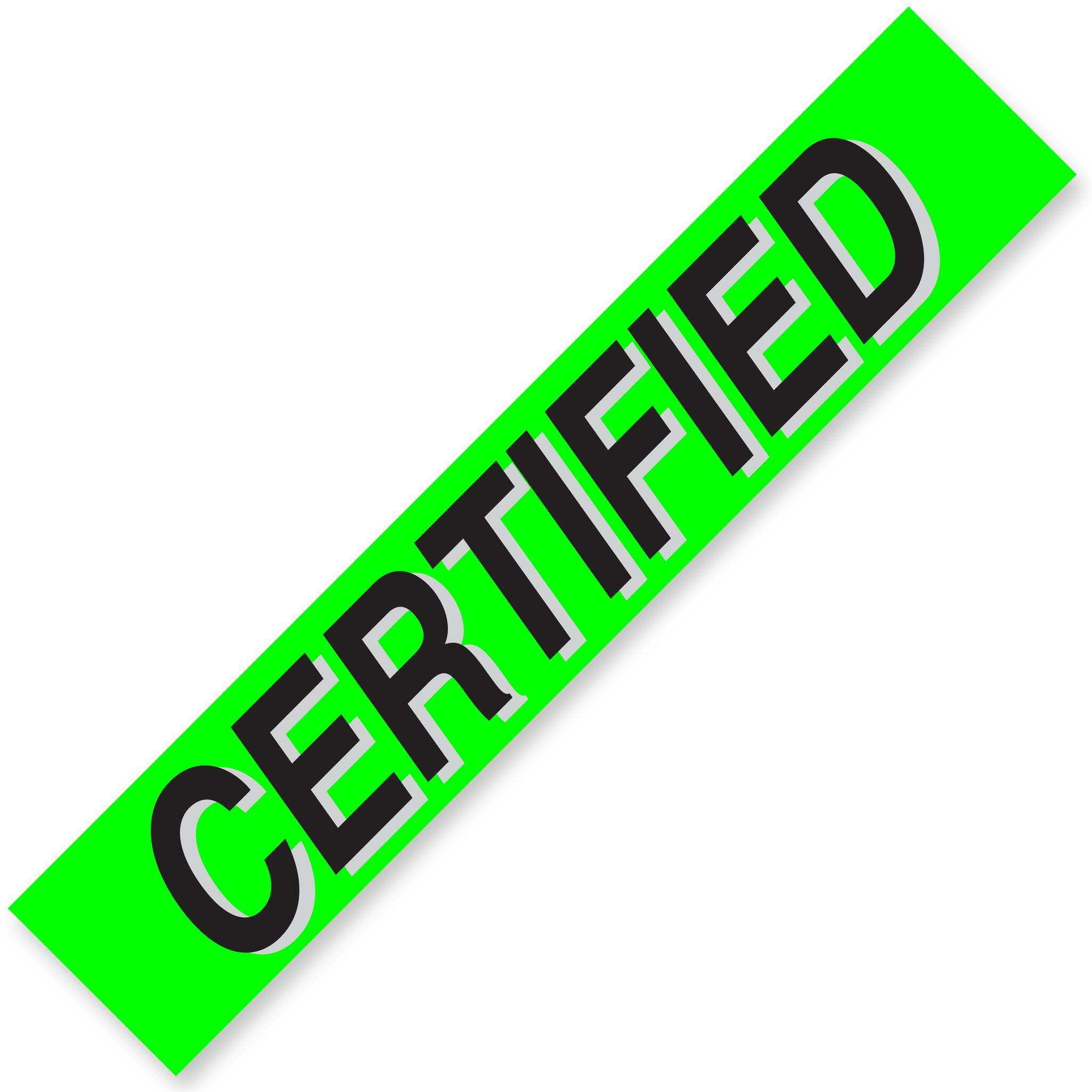 CERTIFIED Windshield Slogans