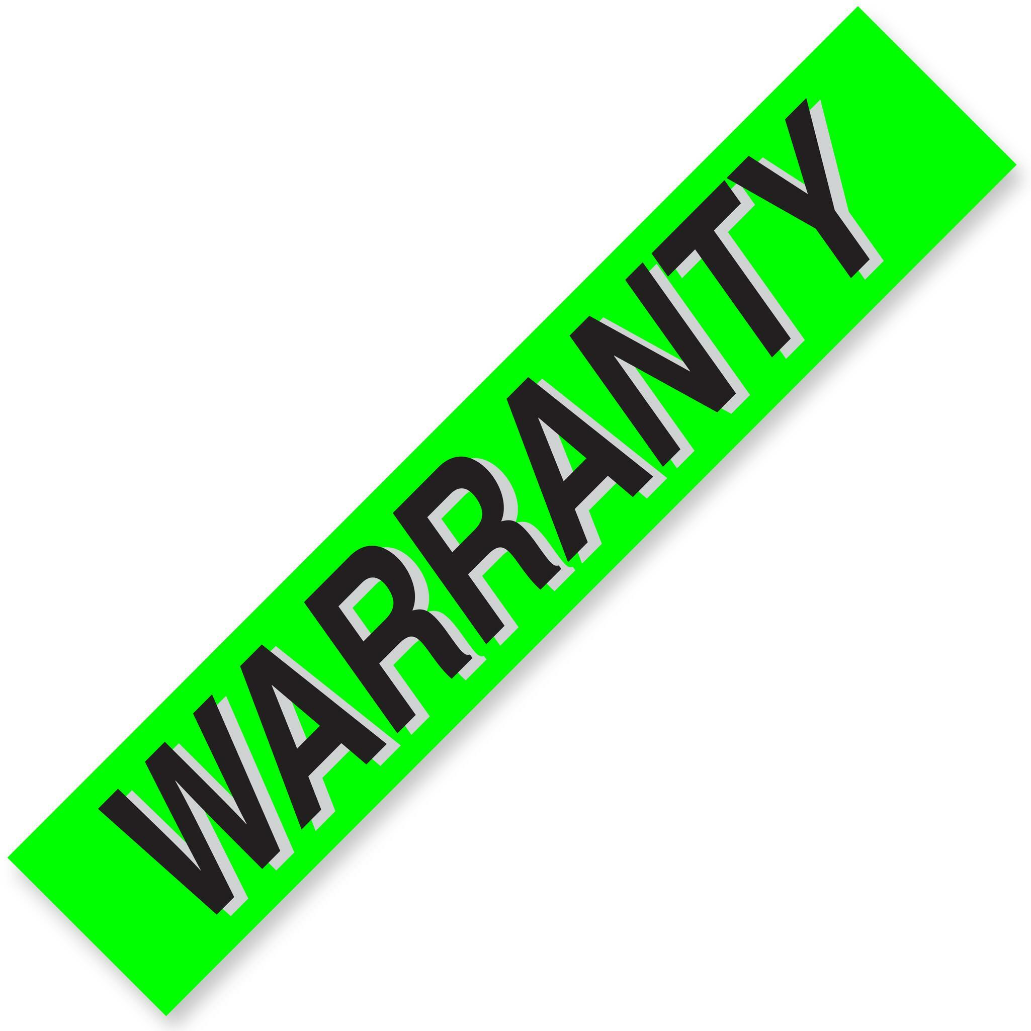 WARRANTY Windshield Slogans