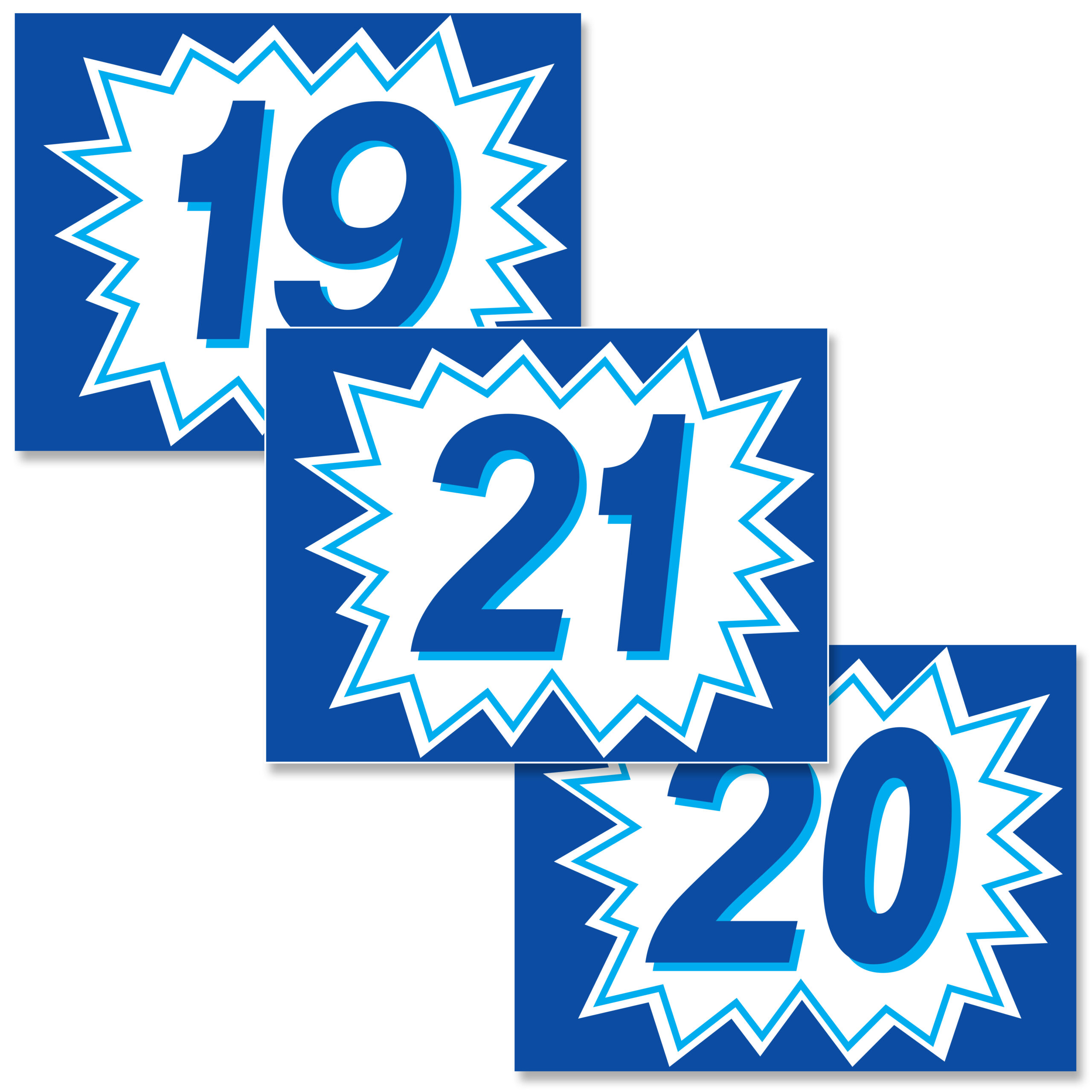 Model Year Explosion Windshield Stickers - Image 2