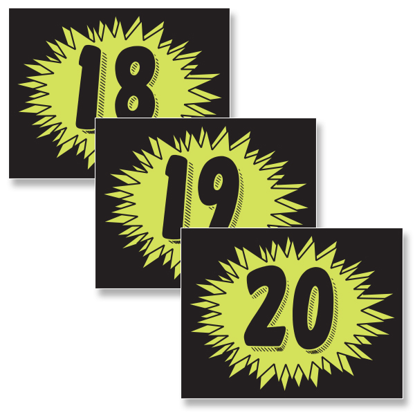 Model Year Explosion Windshield Stickers - Image 2