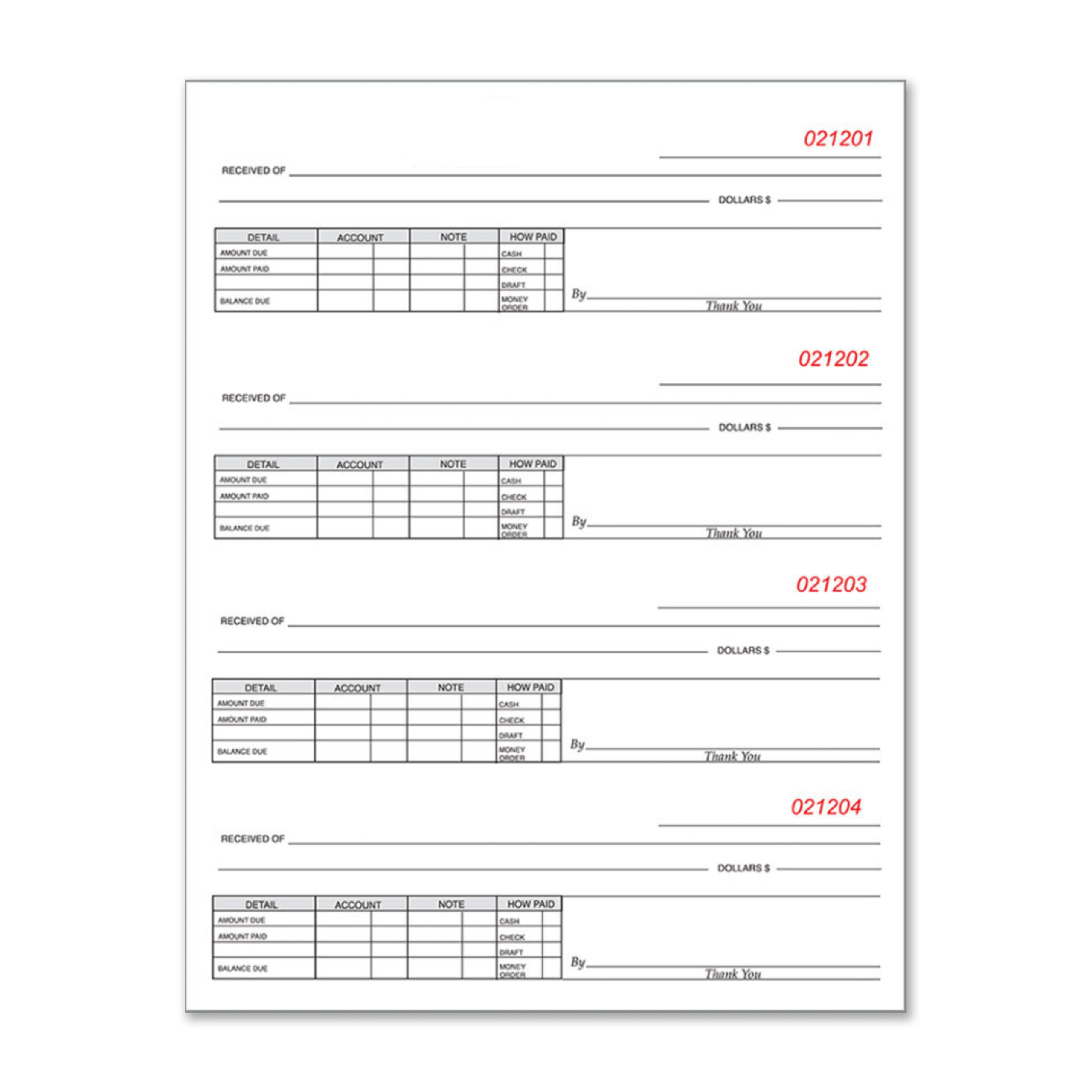 Cash Receipt & Purchase Order Books - Image 3