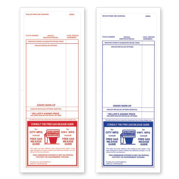 Paper Bak™ Reconciliation Stickers