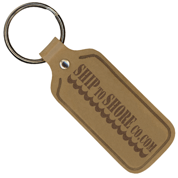 Suede Leather Key Fobs