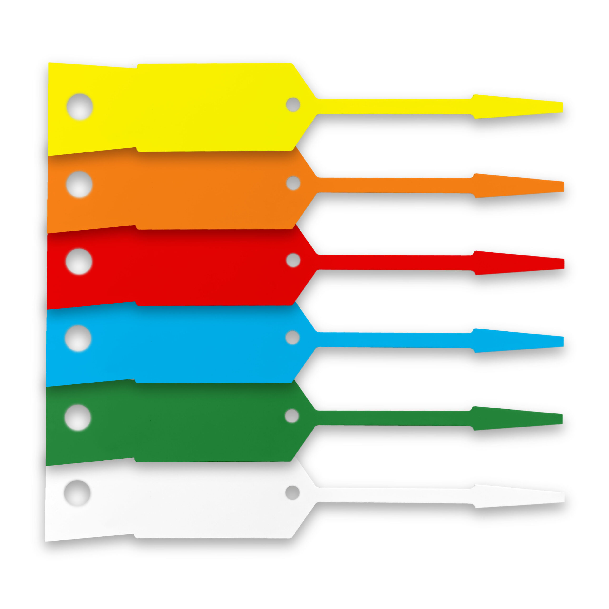 Self-Lock Key Tags