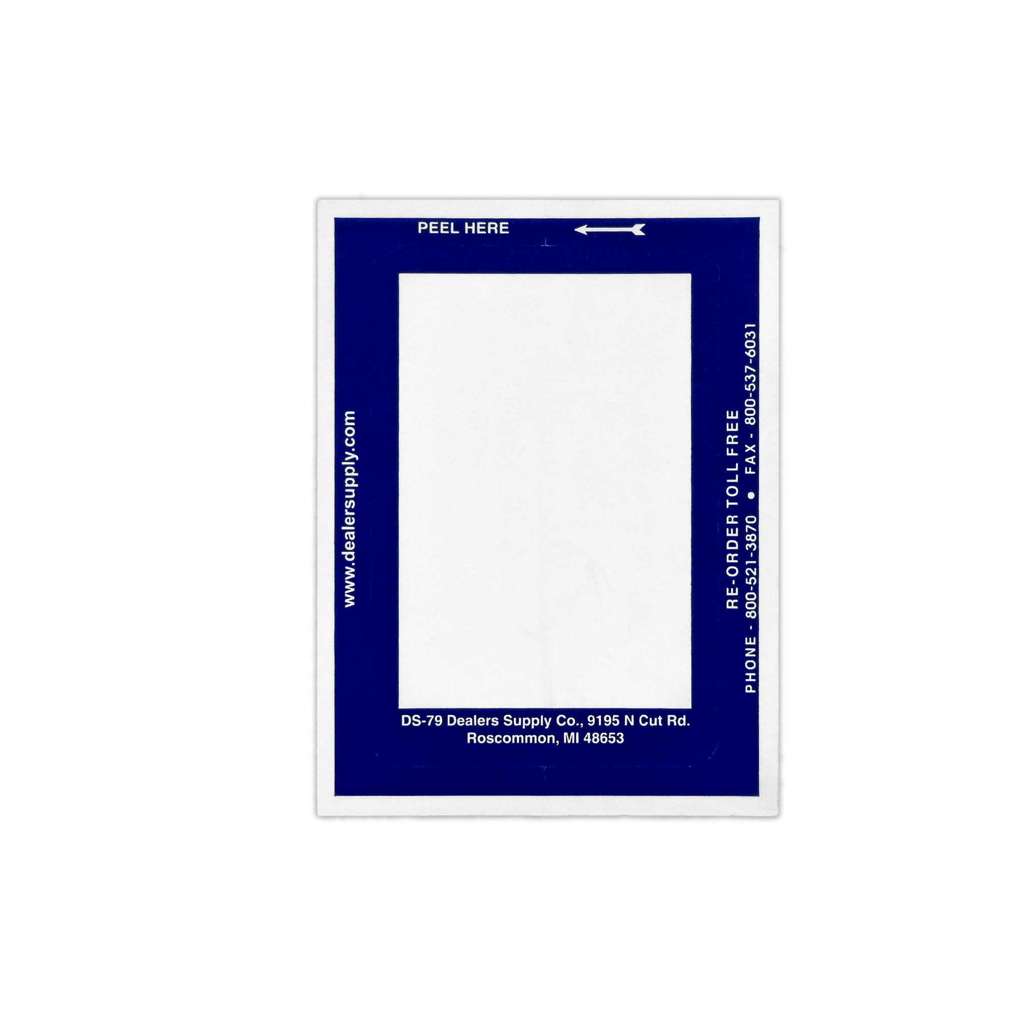 Blank Kleer Bak™ Stock Stickers - Image 2