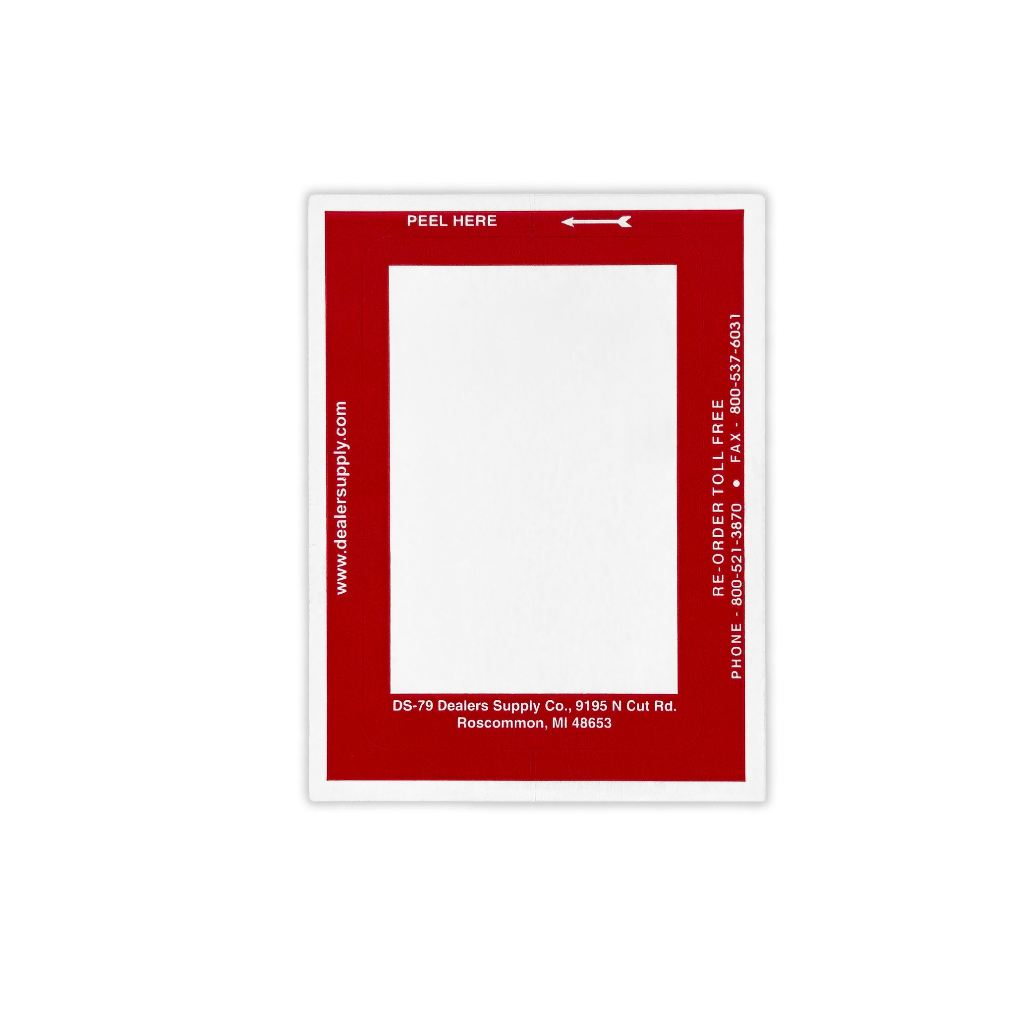 Blank Kleer Bak™ Stock Stickers - Image 3