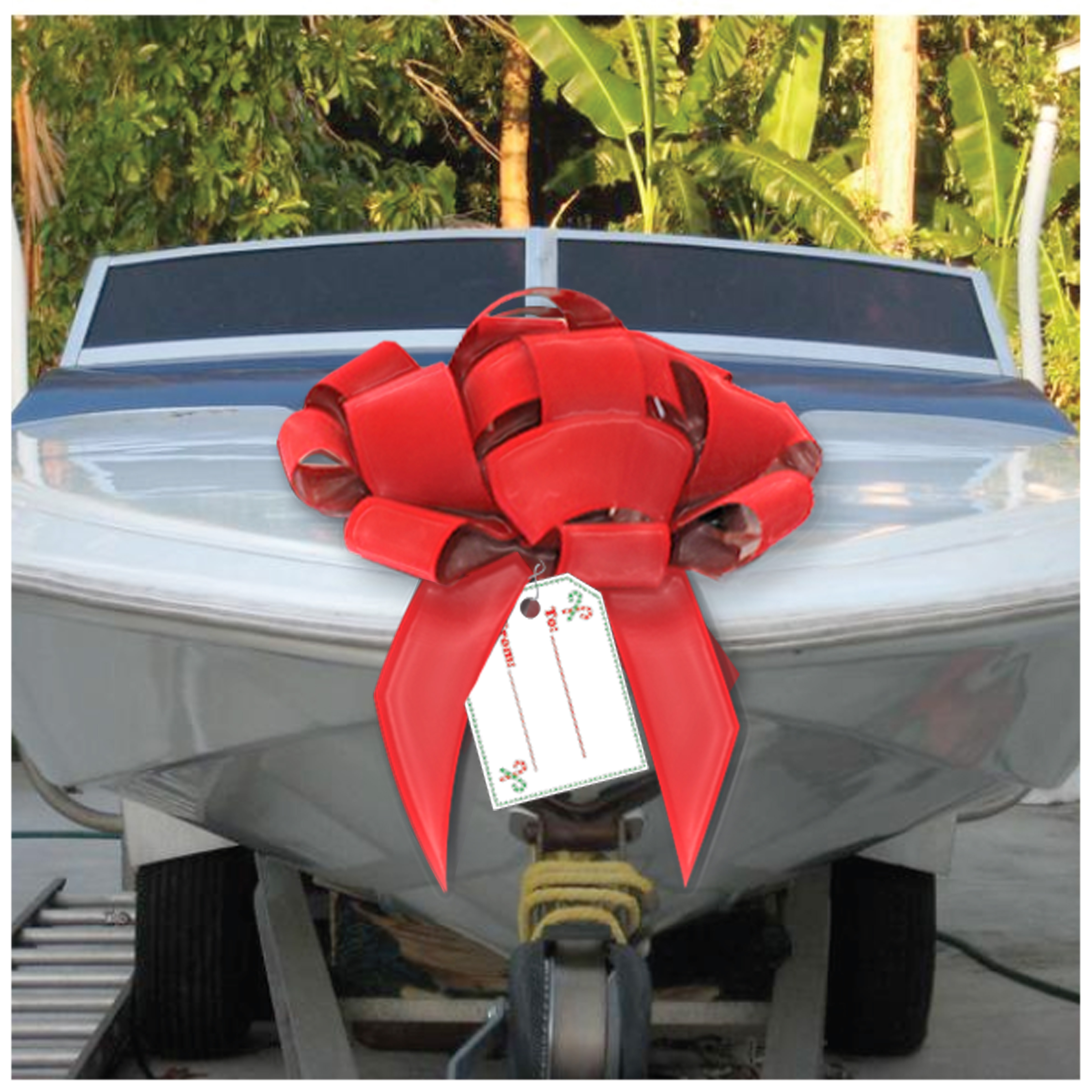 Giant Magnetic Bows
