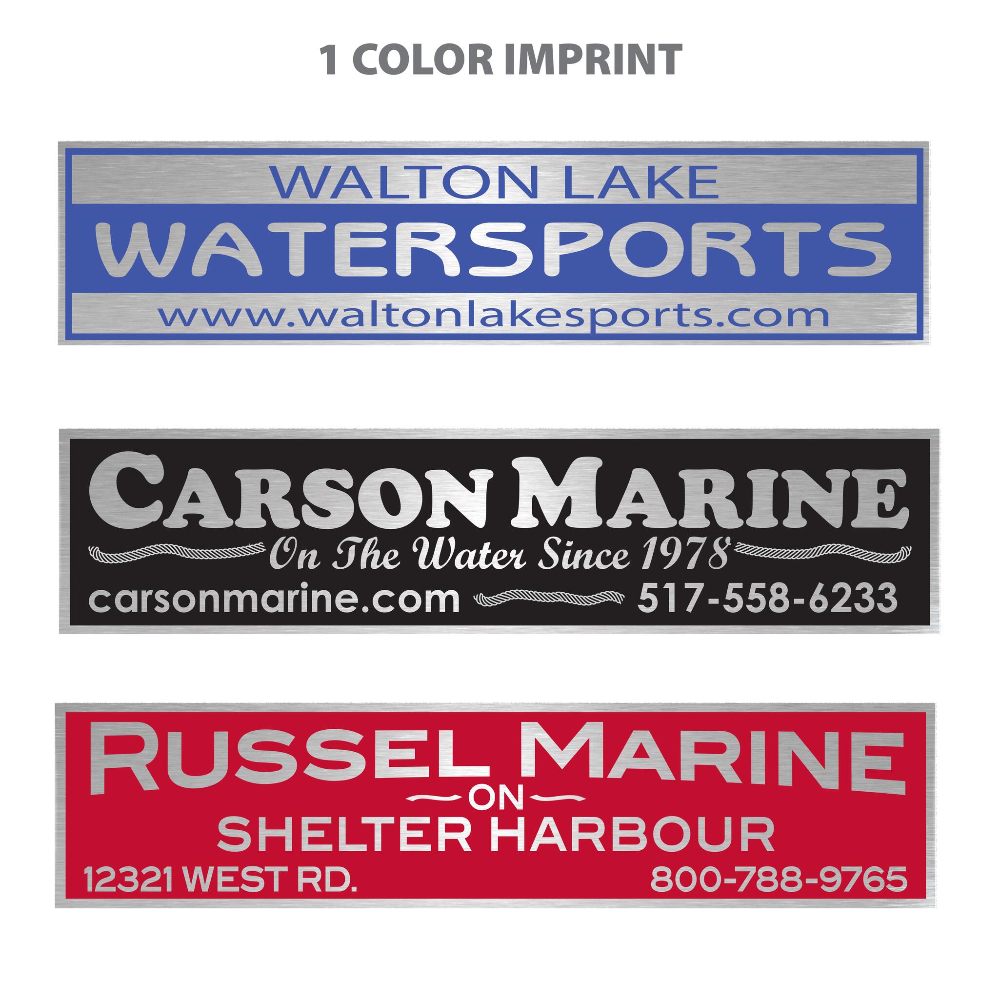 Brushed Chrome Decals - Image 2
