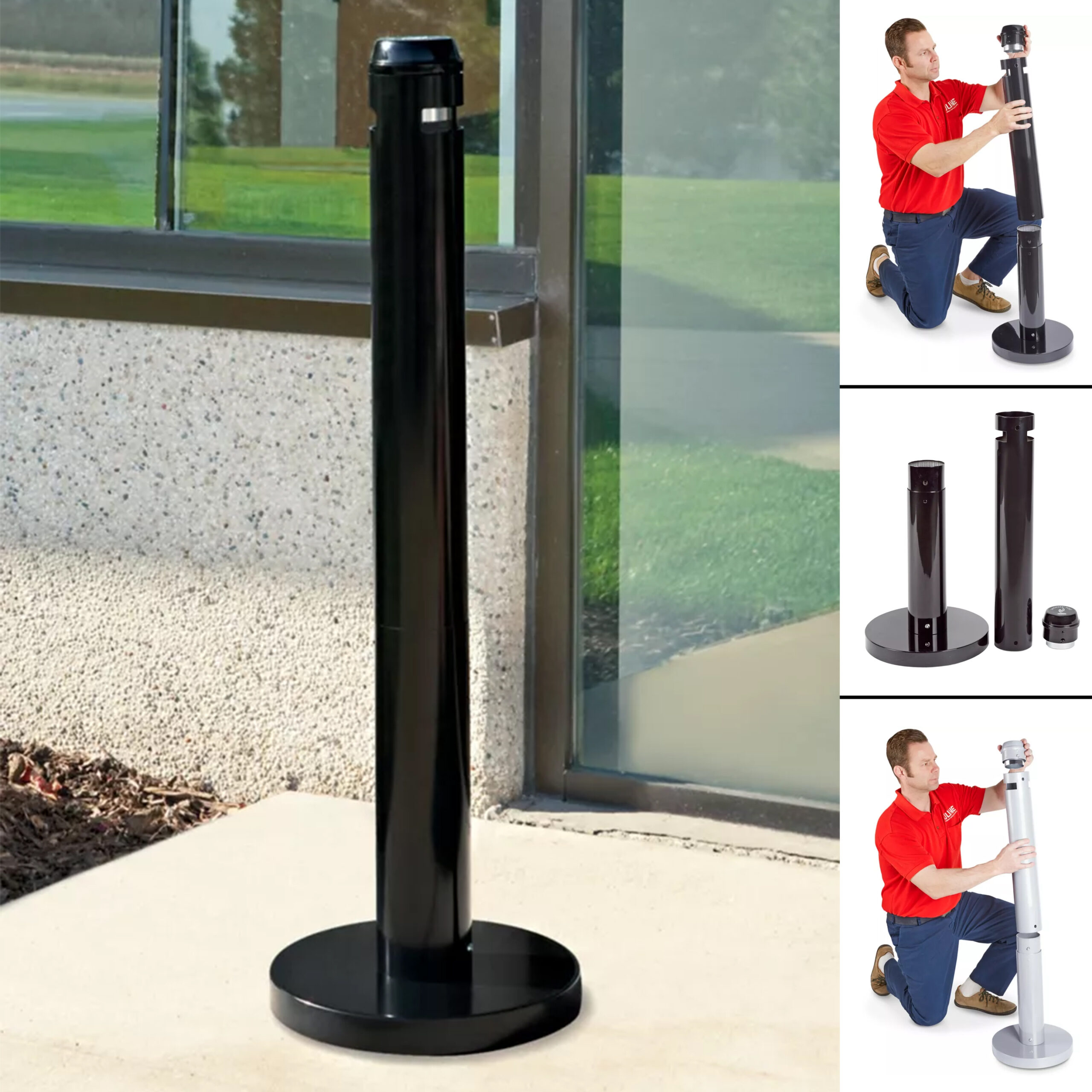 Aluminum Smokers' Pole
