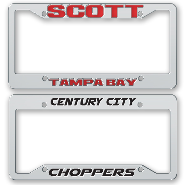License Plate Frames