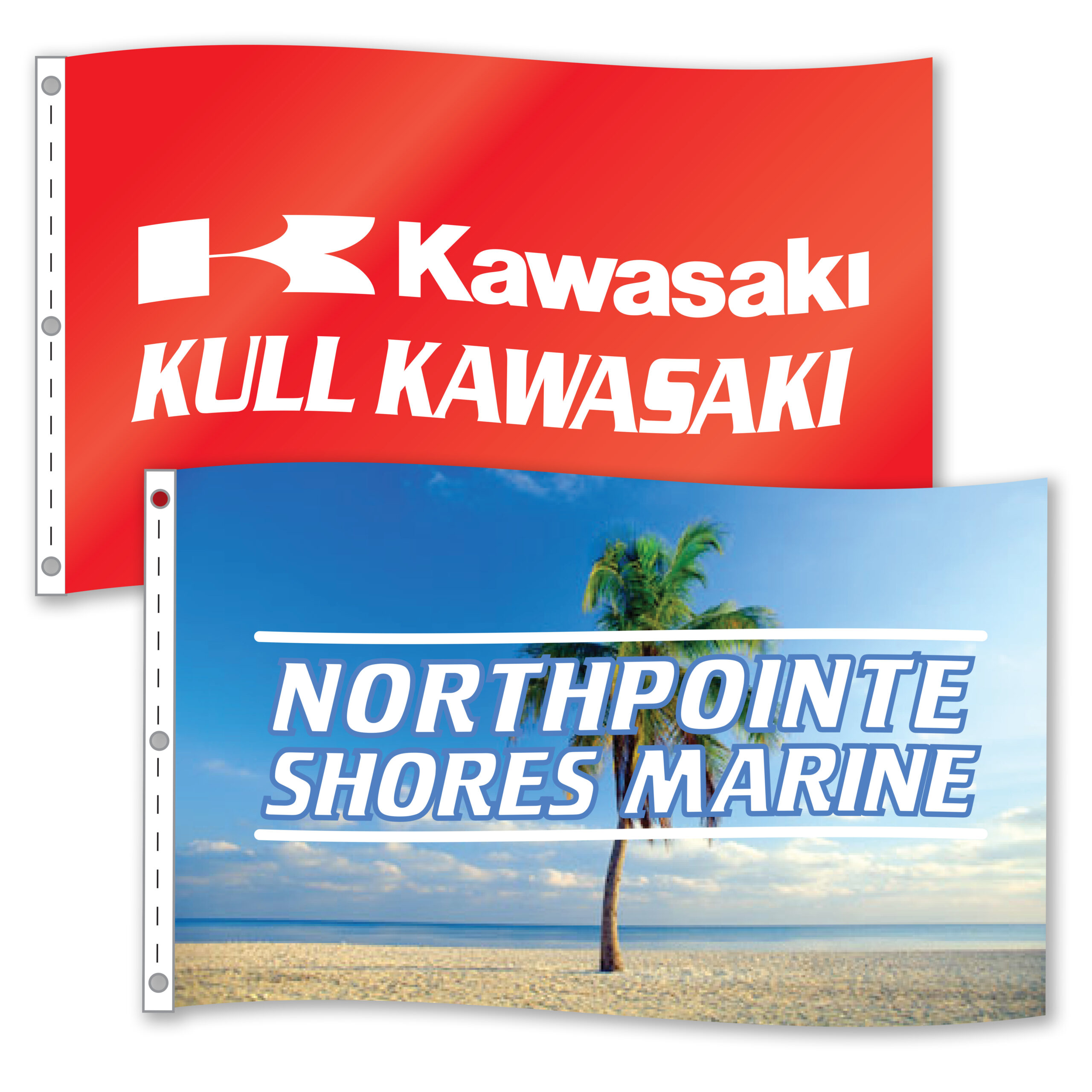 Custom Digital Polyester Flags