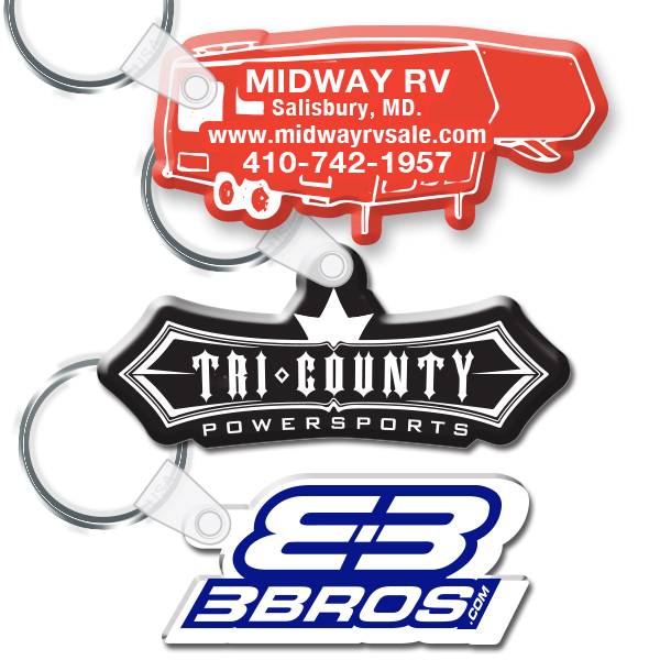 Soft Touch Key Fobs