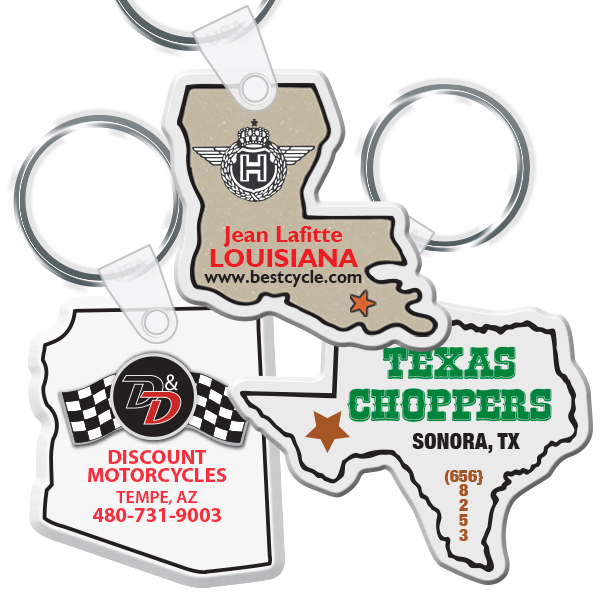 Soft Touch Key Fobs
