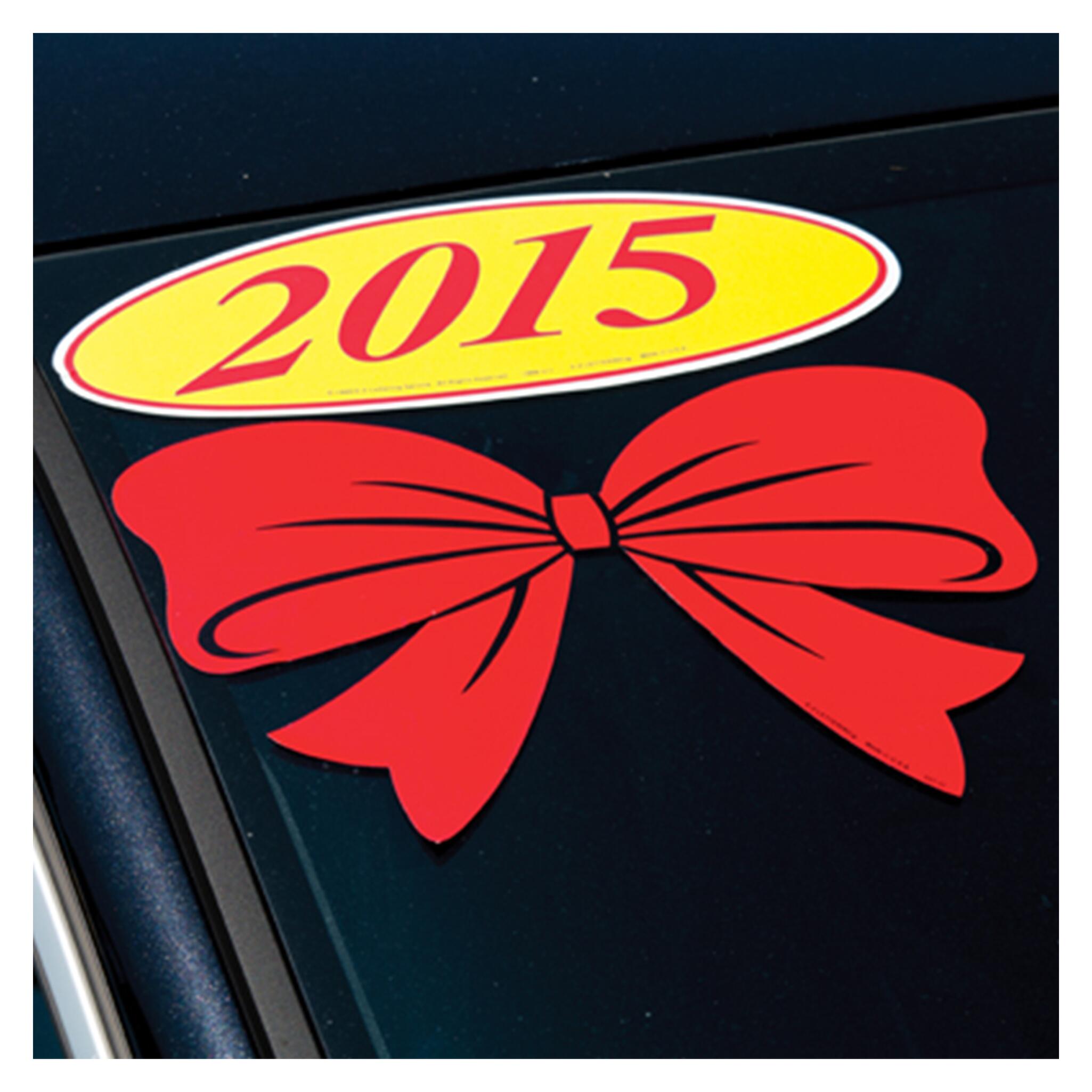 Small Bow Windshield Decals