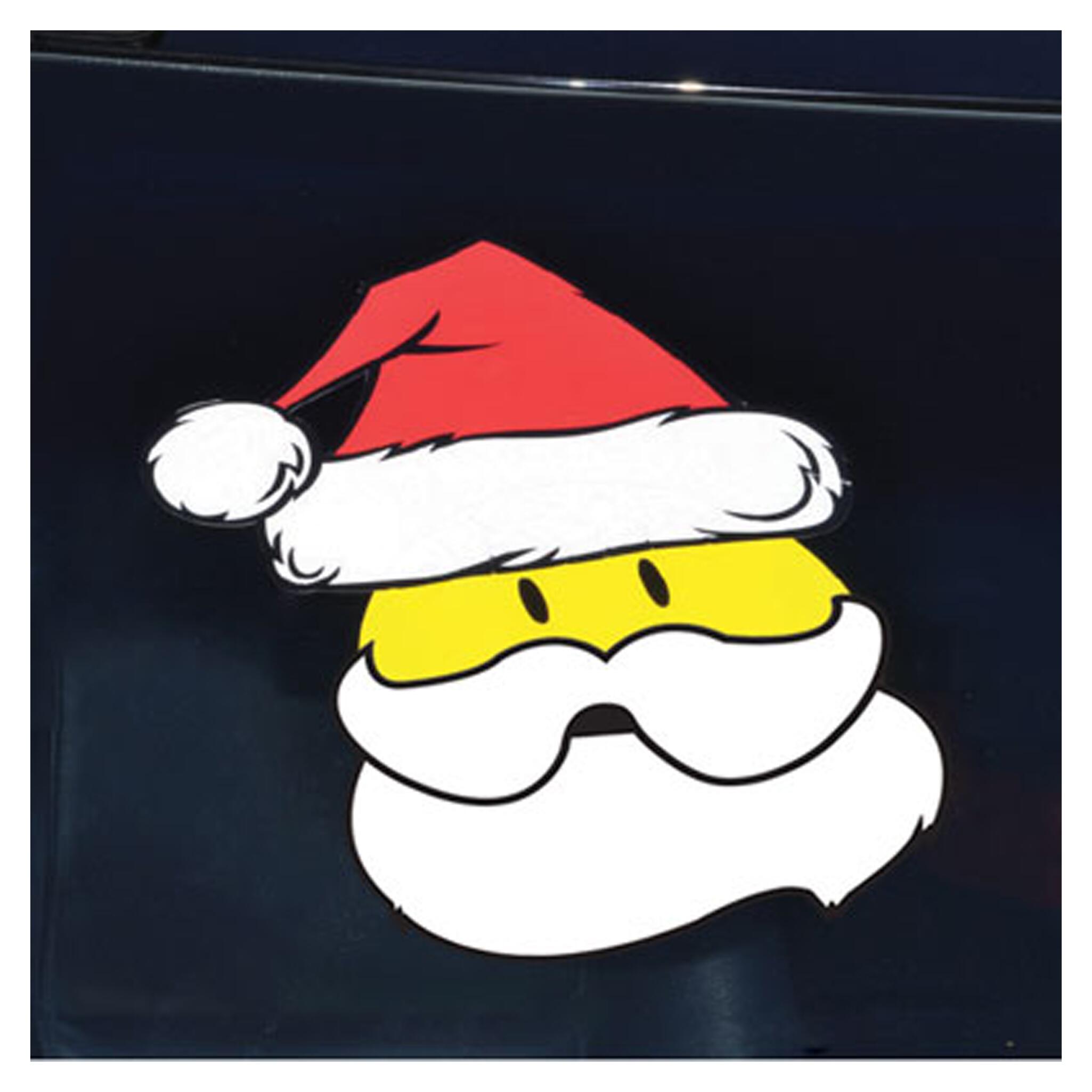 Santa Beard Windshield Decals - Image 4