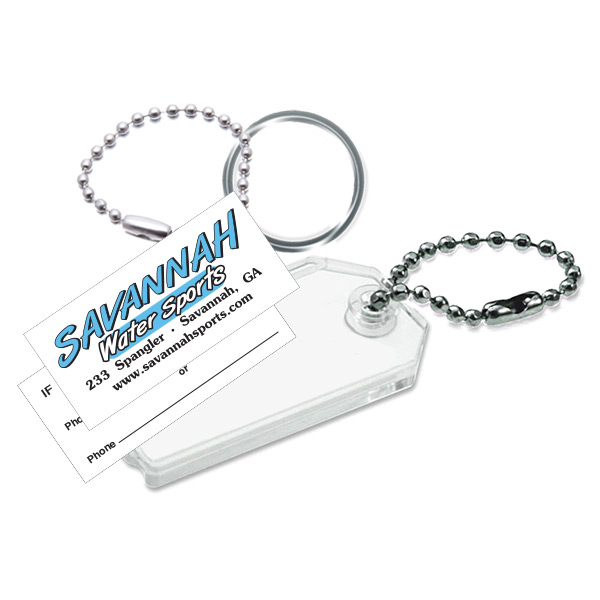 Paper Insert Key Fobs - Image 3