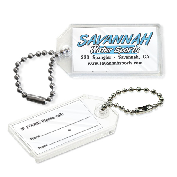 Paper Insert Key Fobs - Image 3