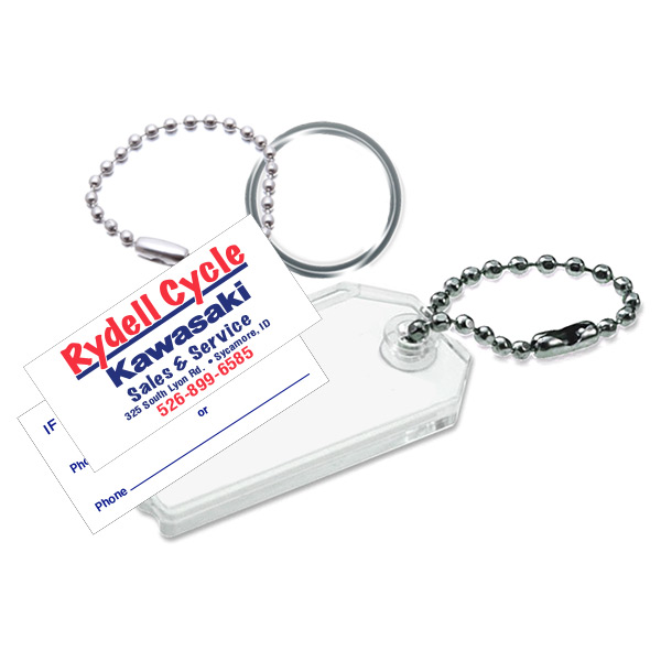 Paper Insert Key Fobs - Image 2