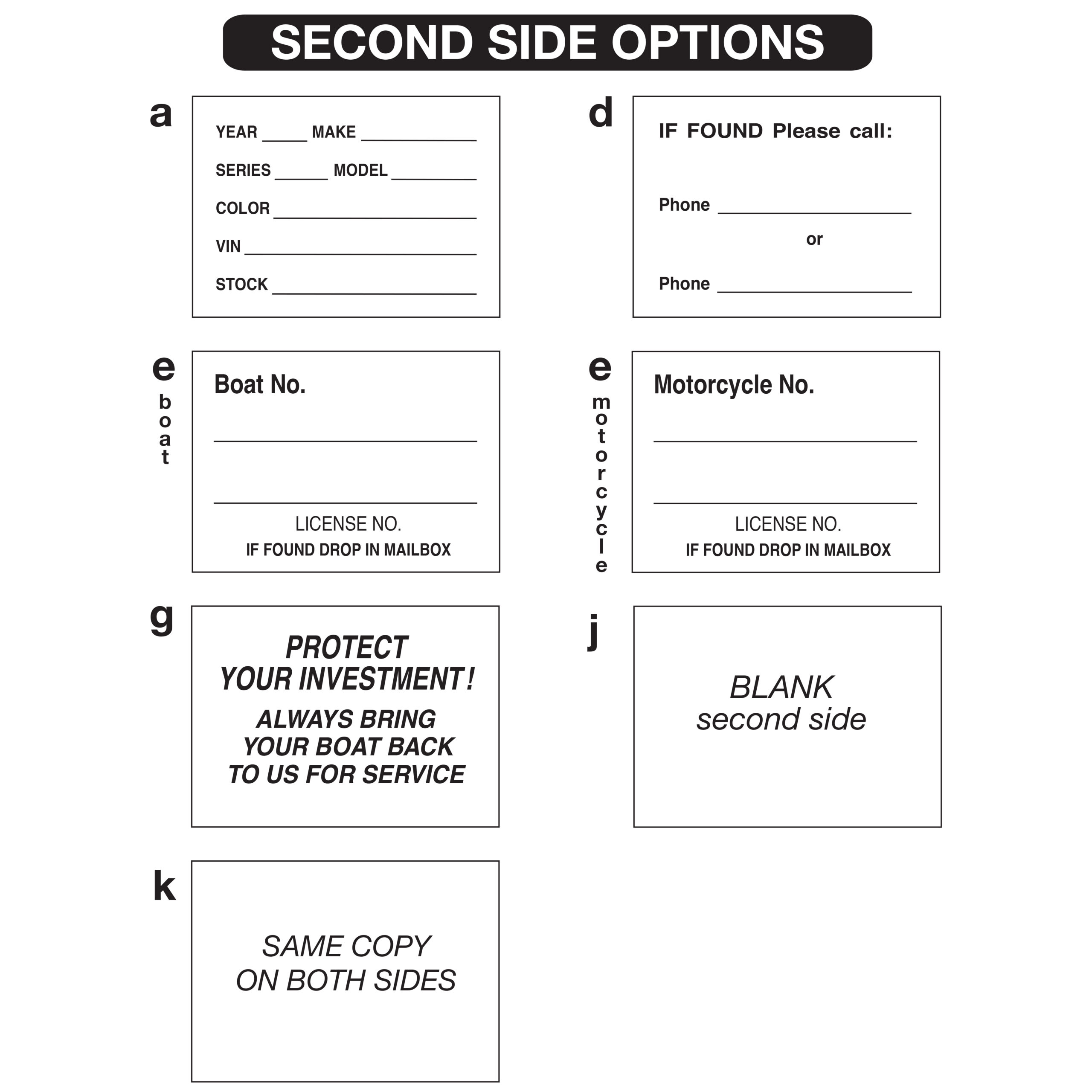 Paper Insert Key Fobs - Image 4