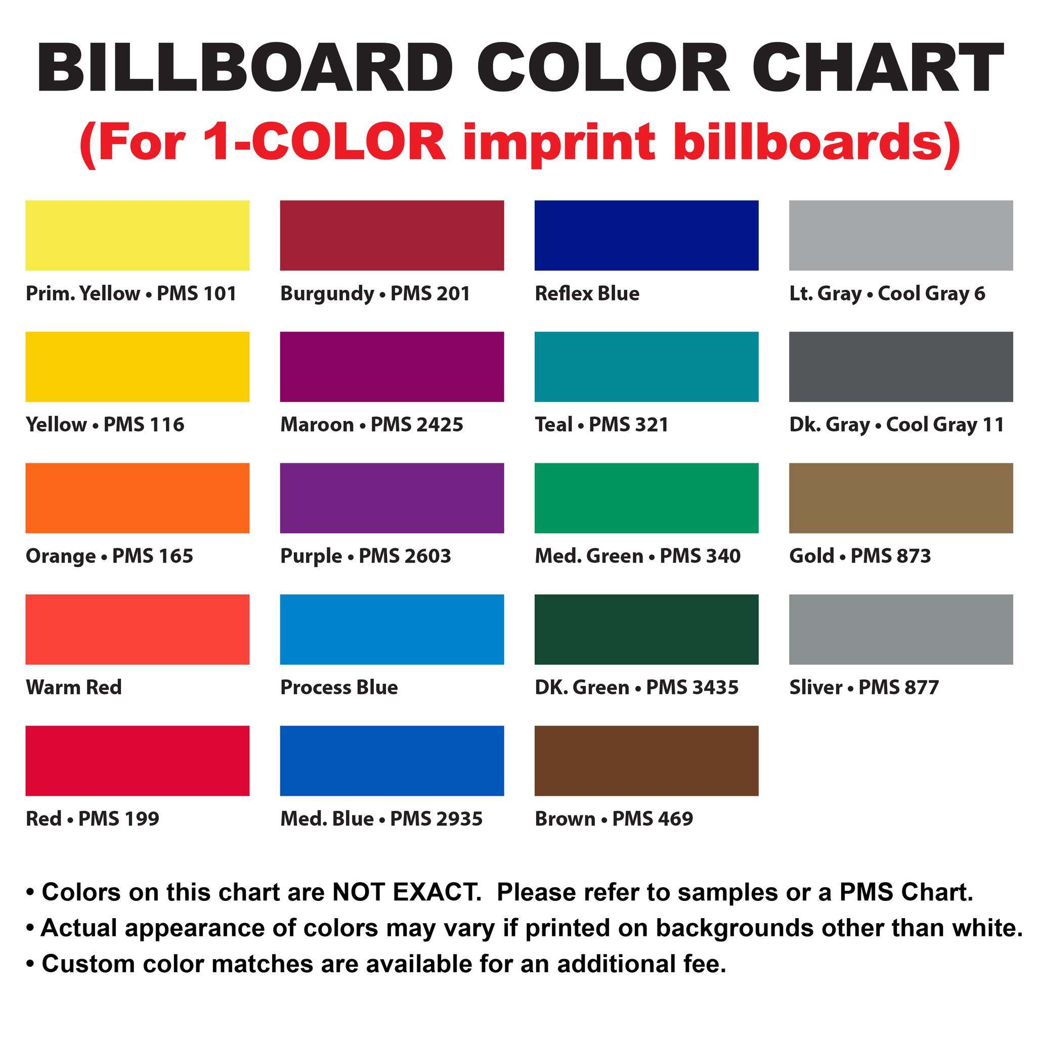 Plastic License Plate Billboards - Image 2