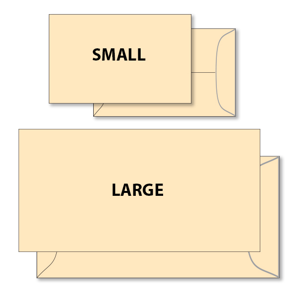 License Plate Mailing Envelopes