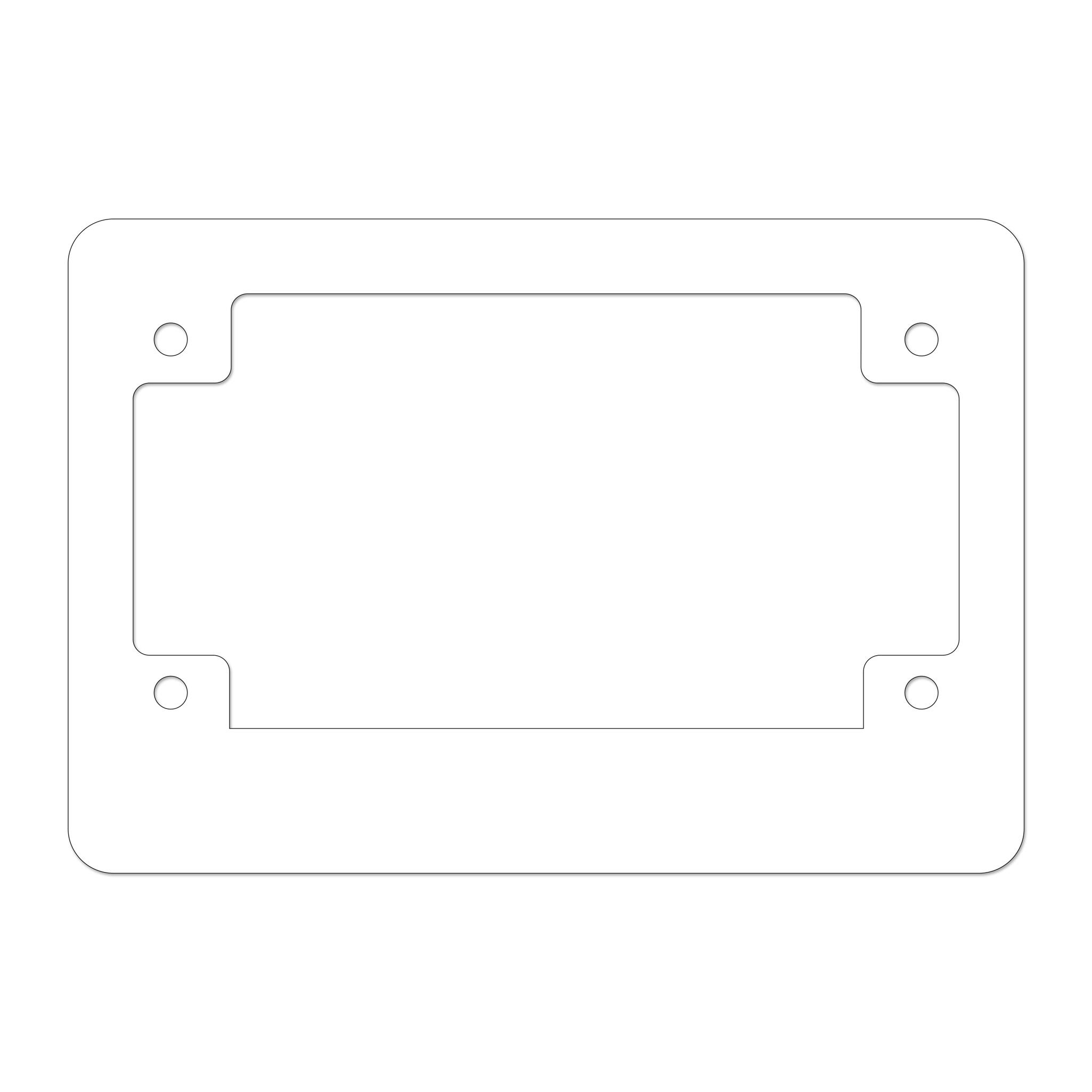 Motorcycle License Plate Frames - Image 4