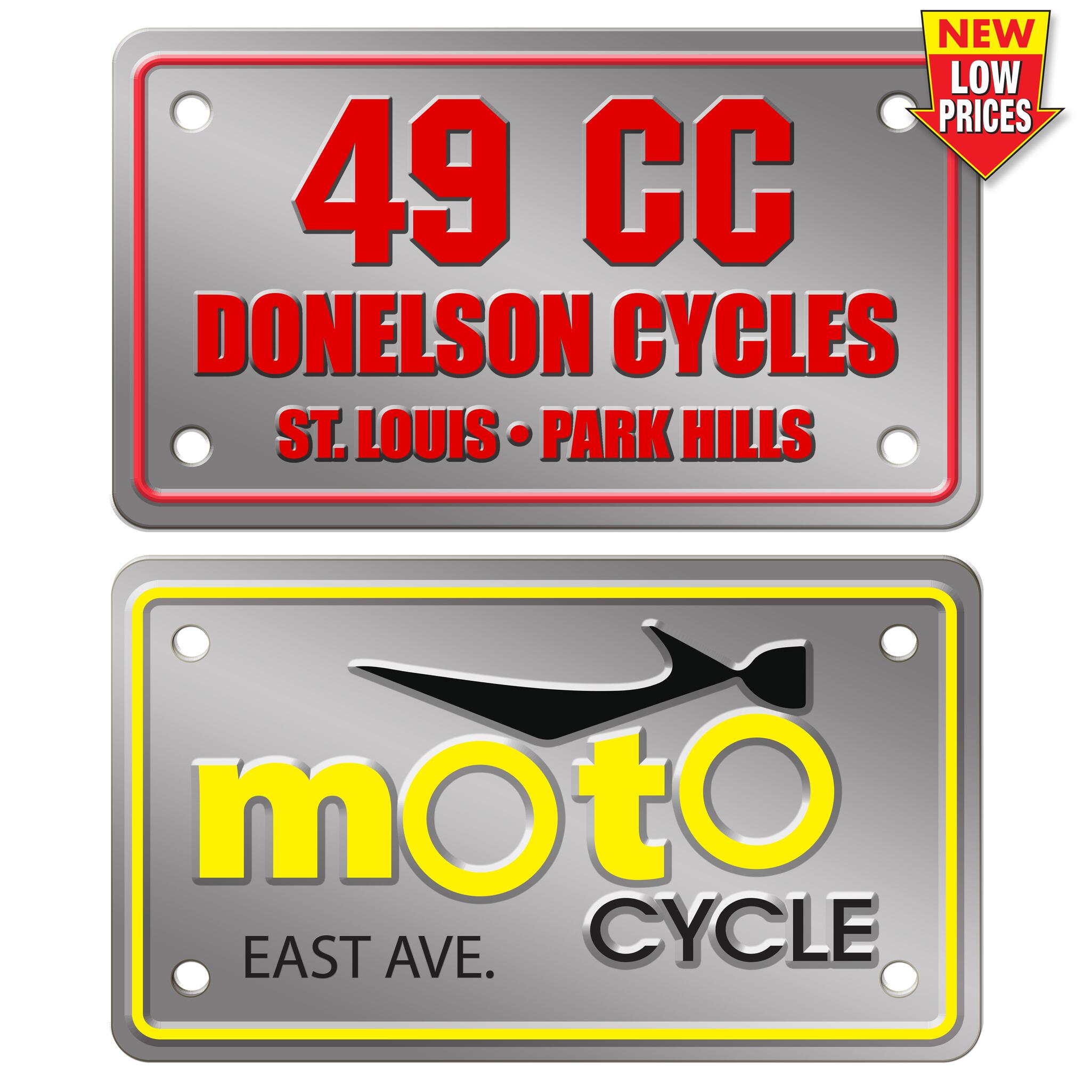 Motorcycle License Plates