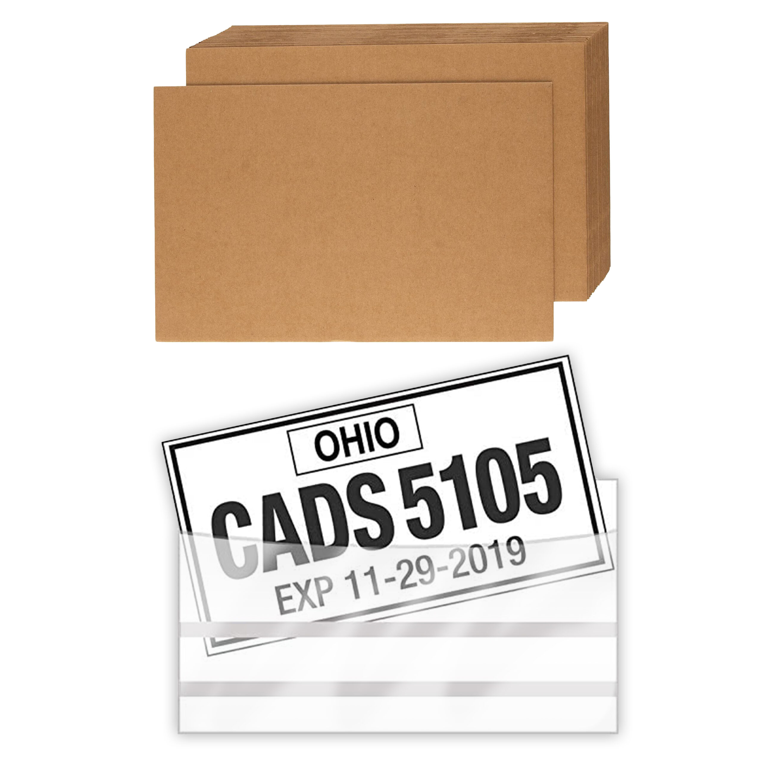 Cardboard Inserts for TagBags™ - Image 2