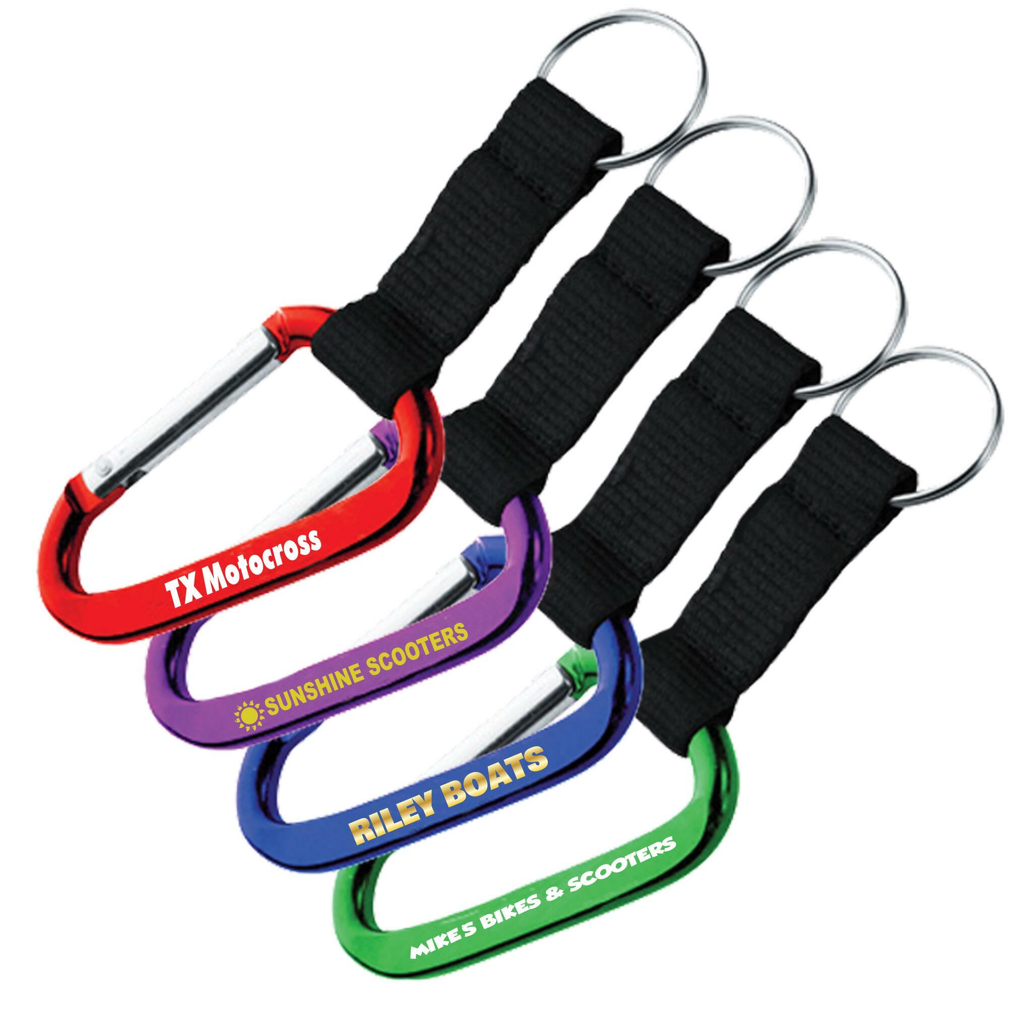 Carabiner Key Tags