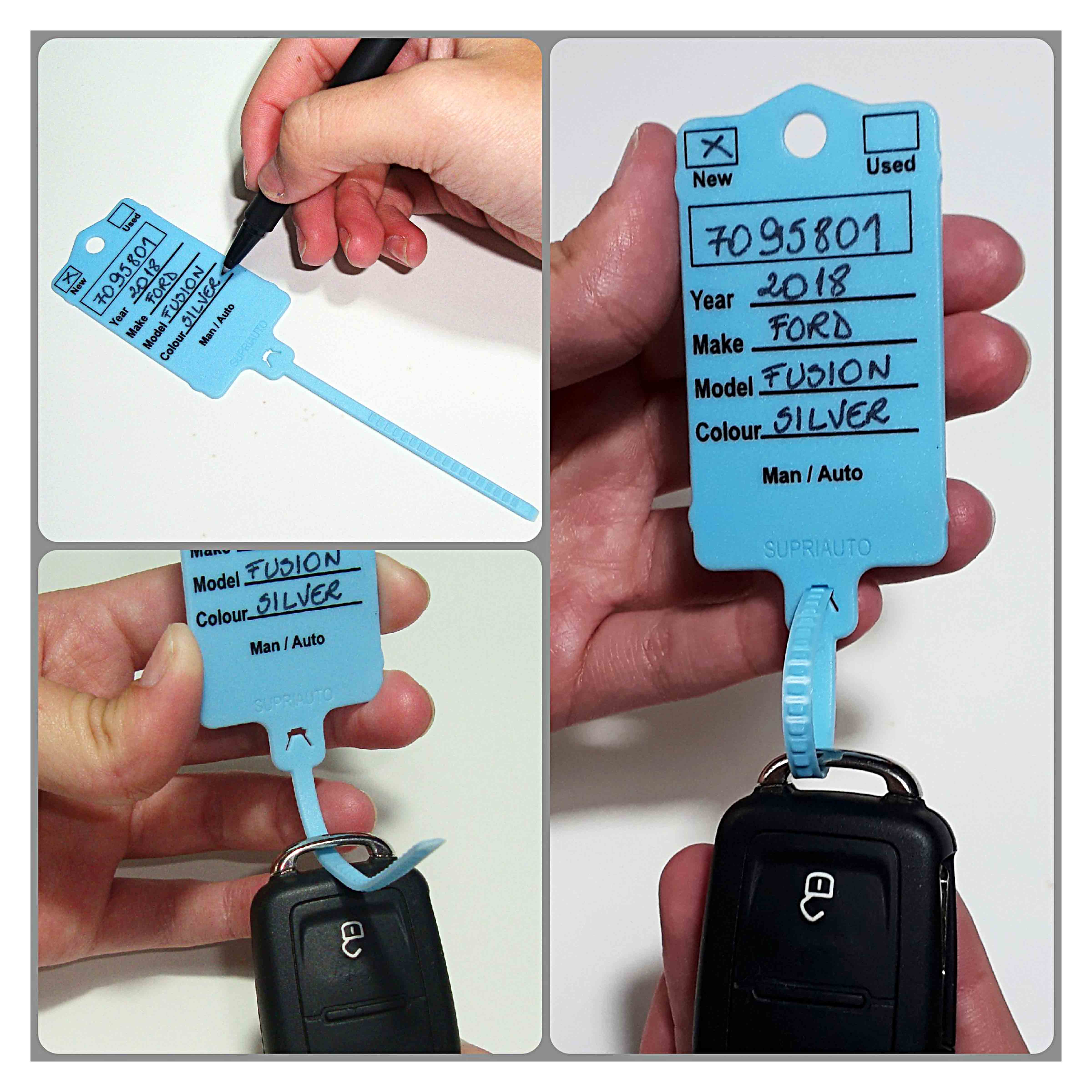 Pre-Printed Self Locking Key Tags - Image 2