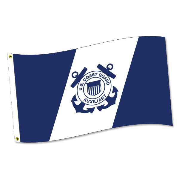Coast Guard Auxiliary Flag
