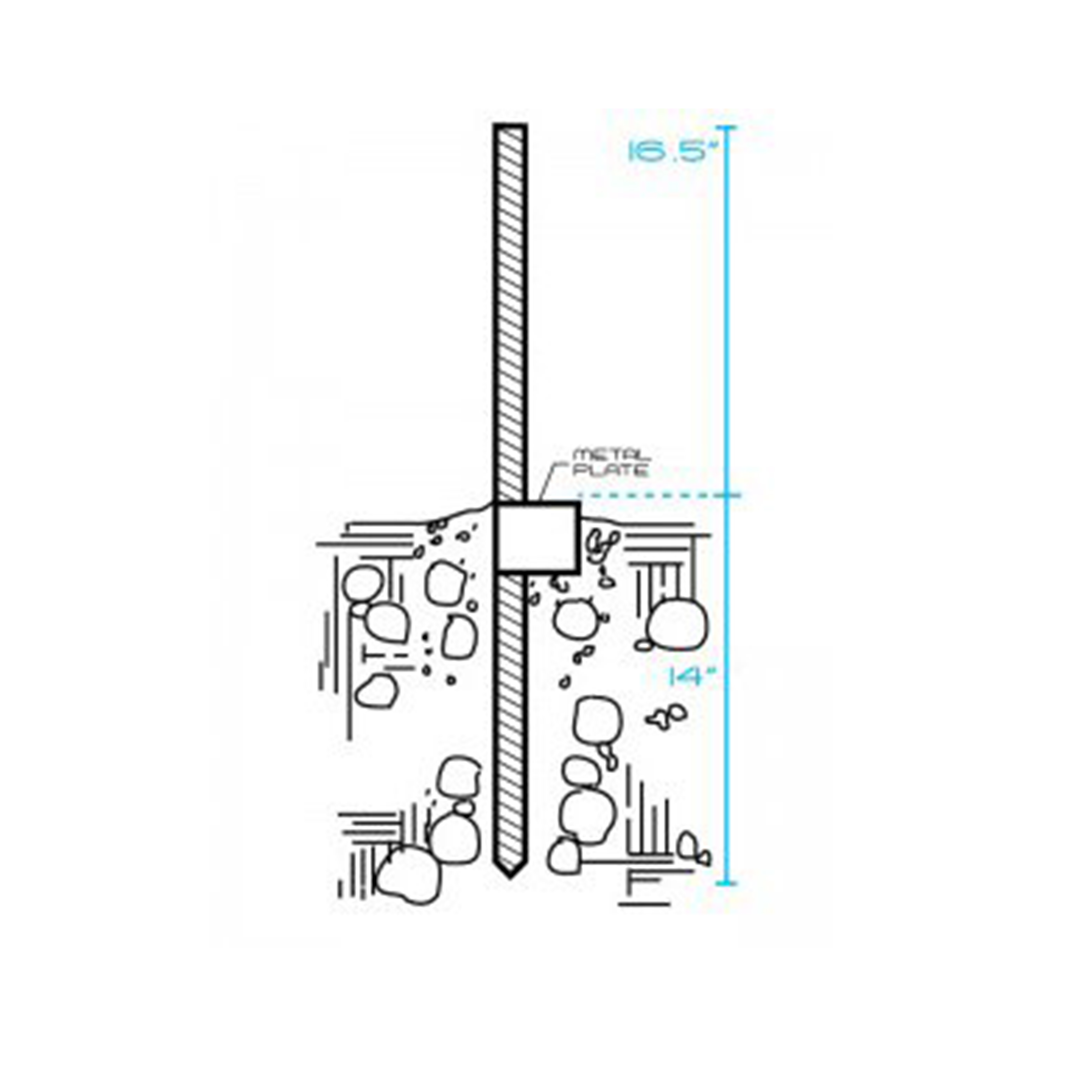 Ground Stake for Dori Poles - Image 2