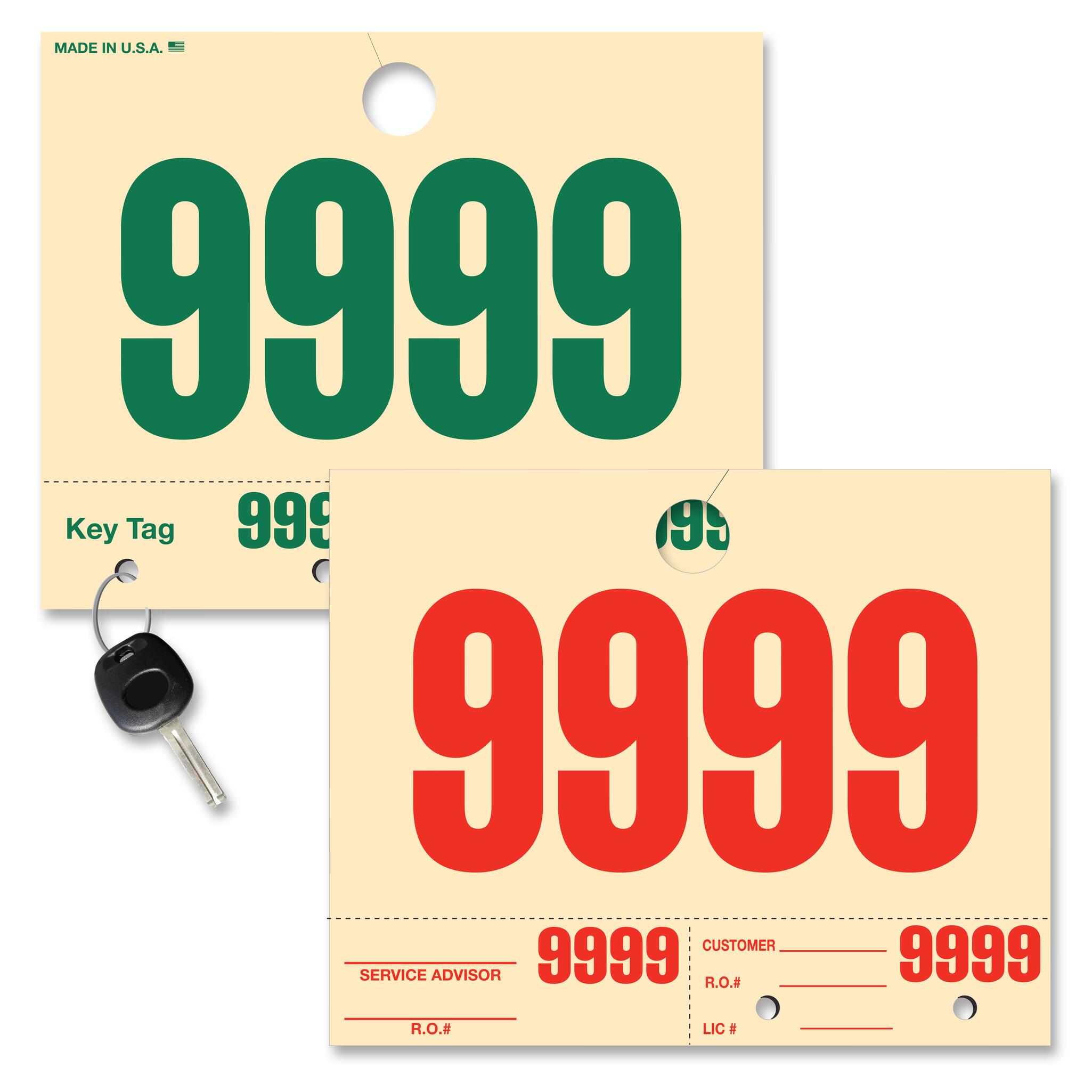 Service Dispatch Control Tags