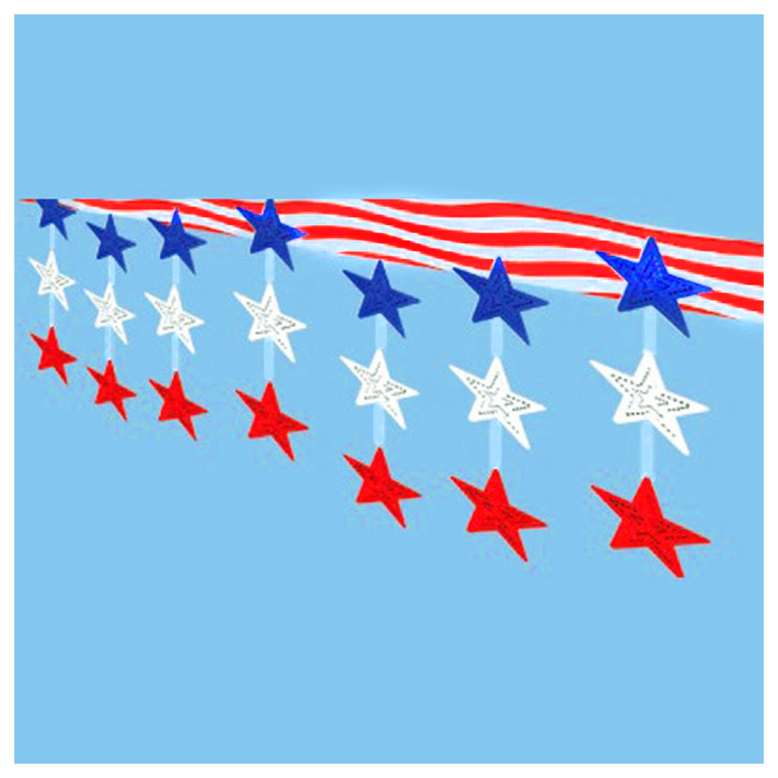 Stripes 3-D Sky Scape - Image 2