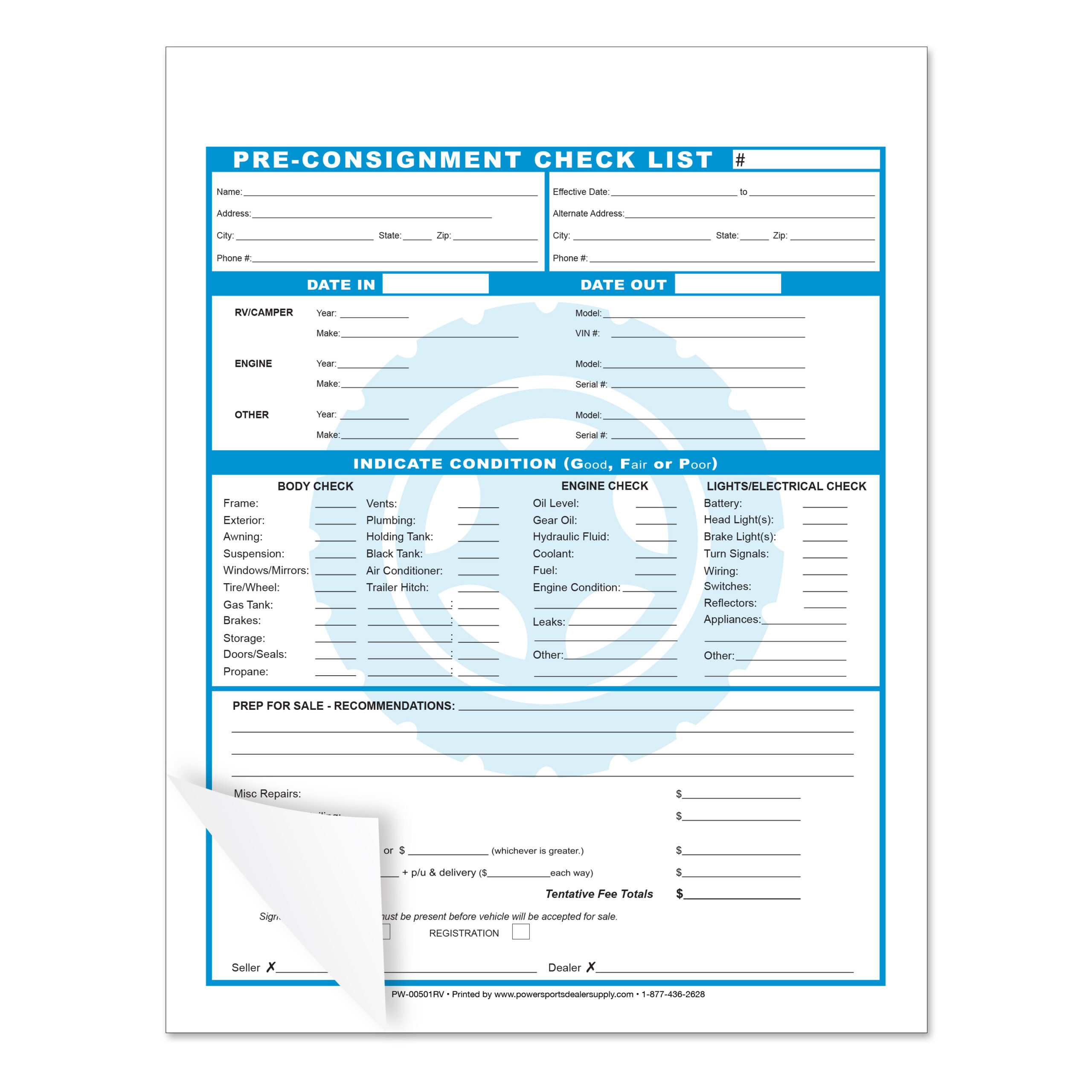 Pre-Consignment Forms - Image 3