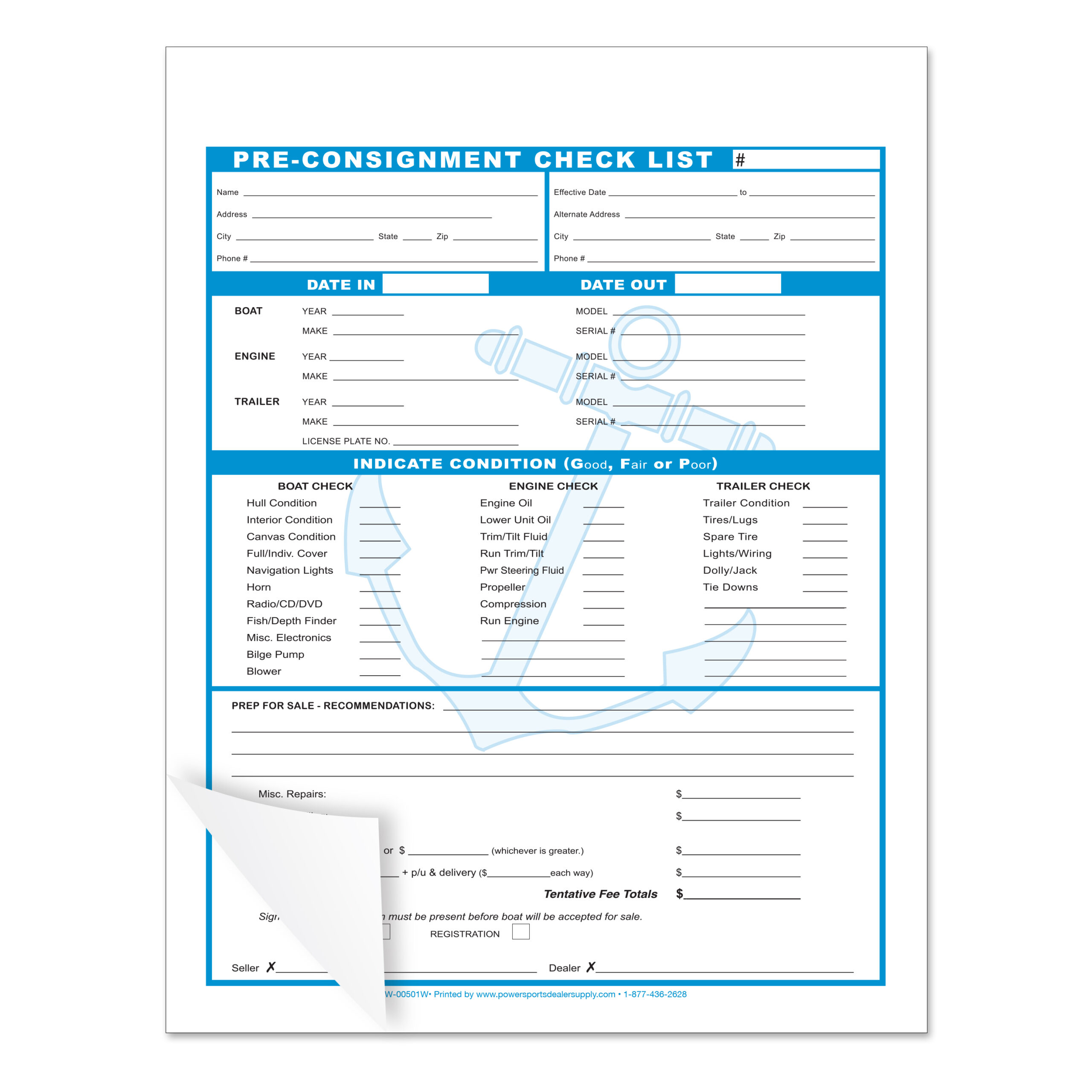 Pre-Consignment Forms - Image 2