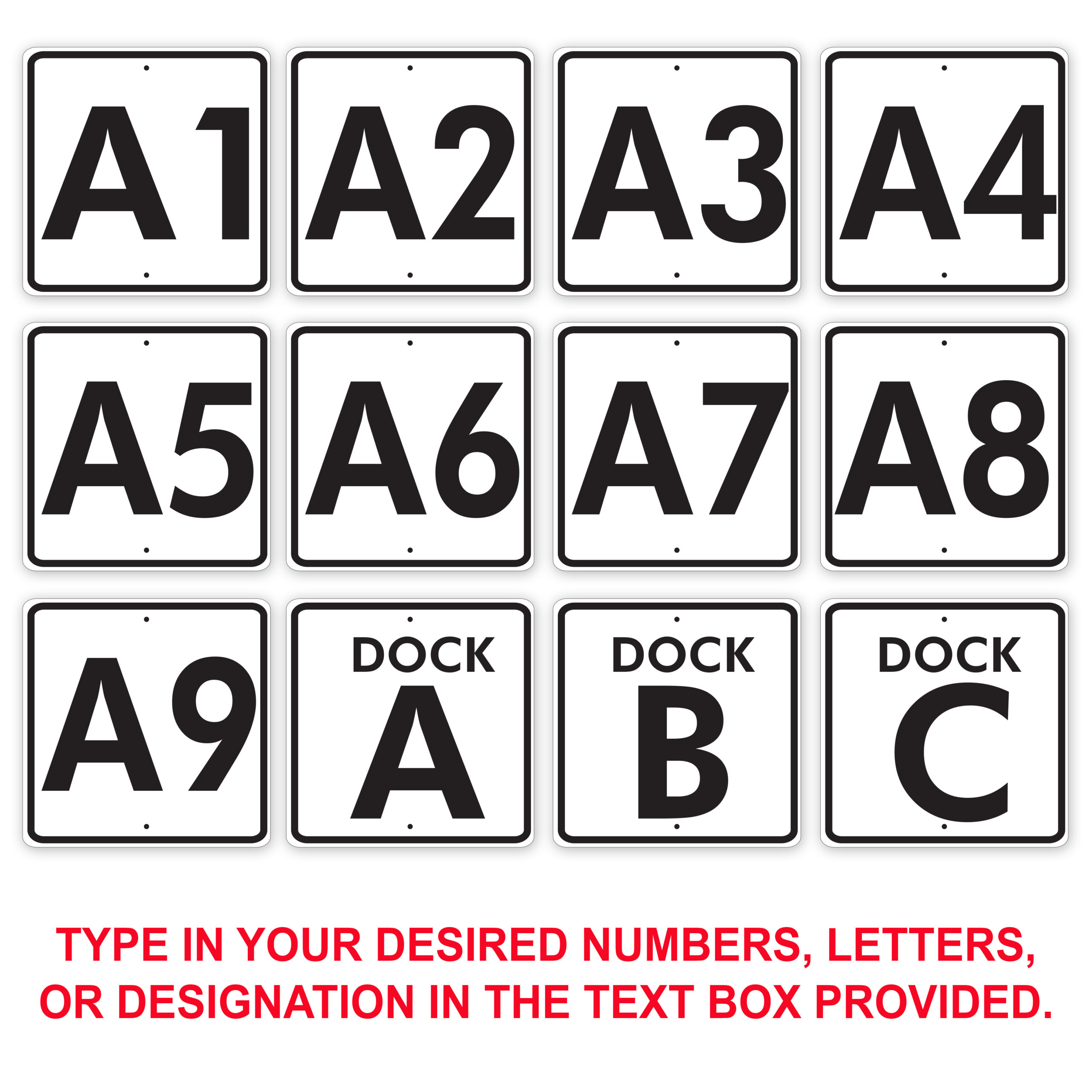 Poly Marine Signs