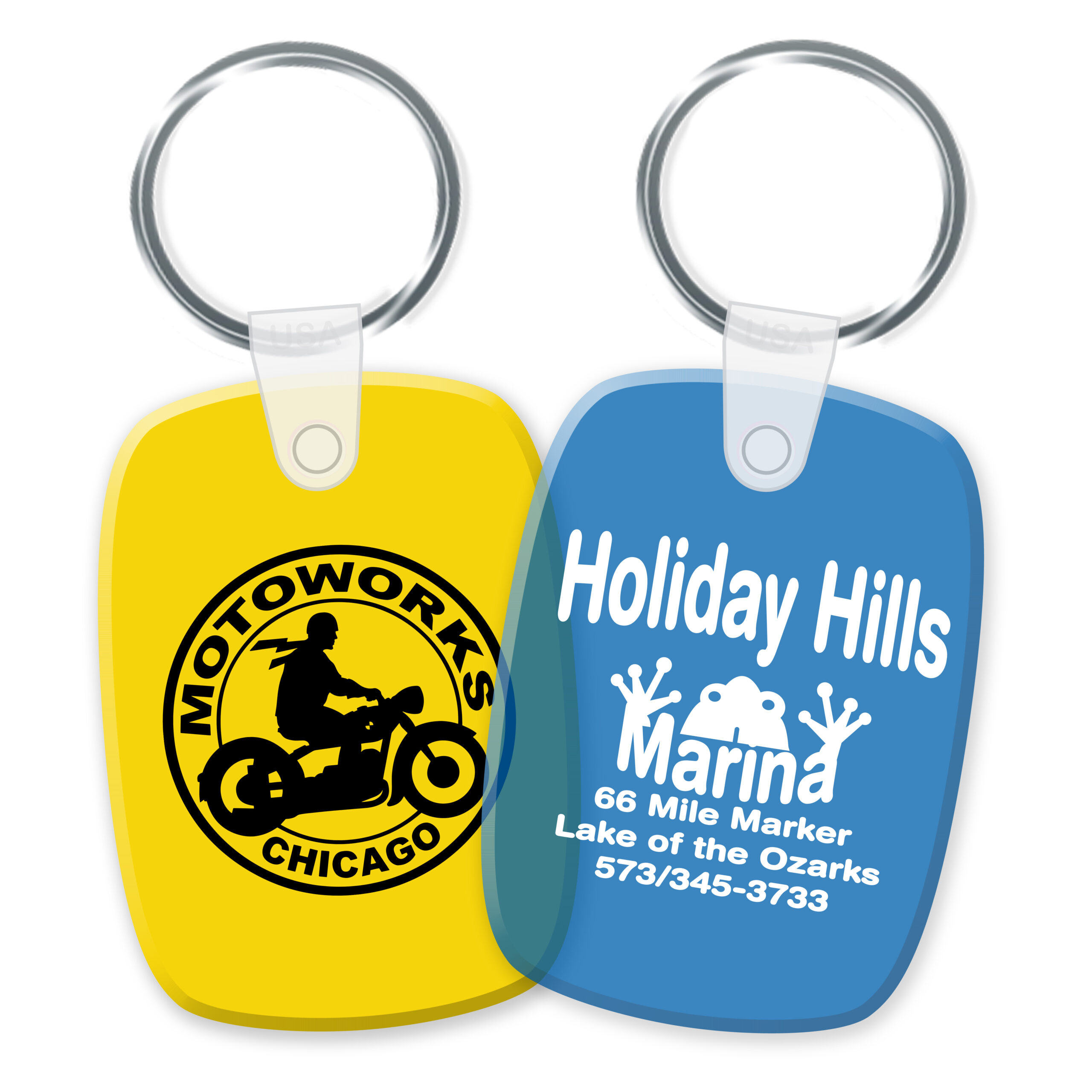 Soft Touch Key Fobs