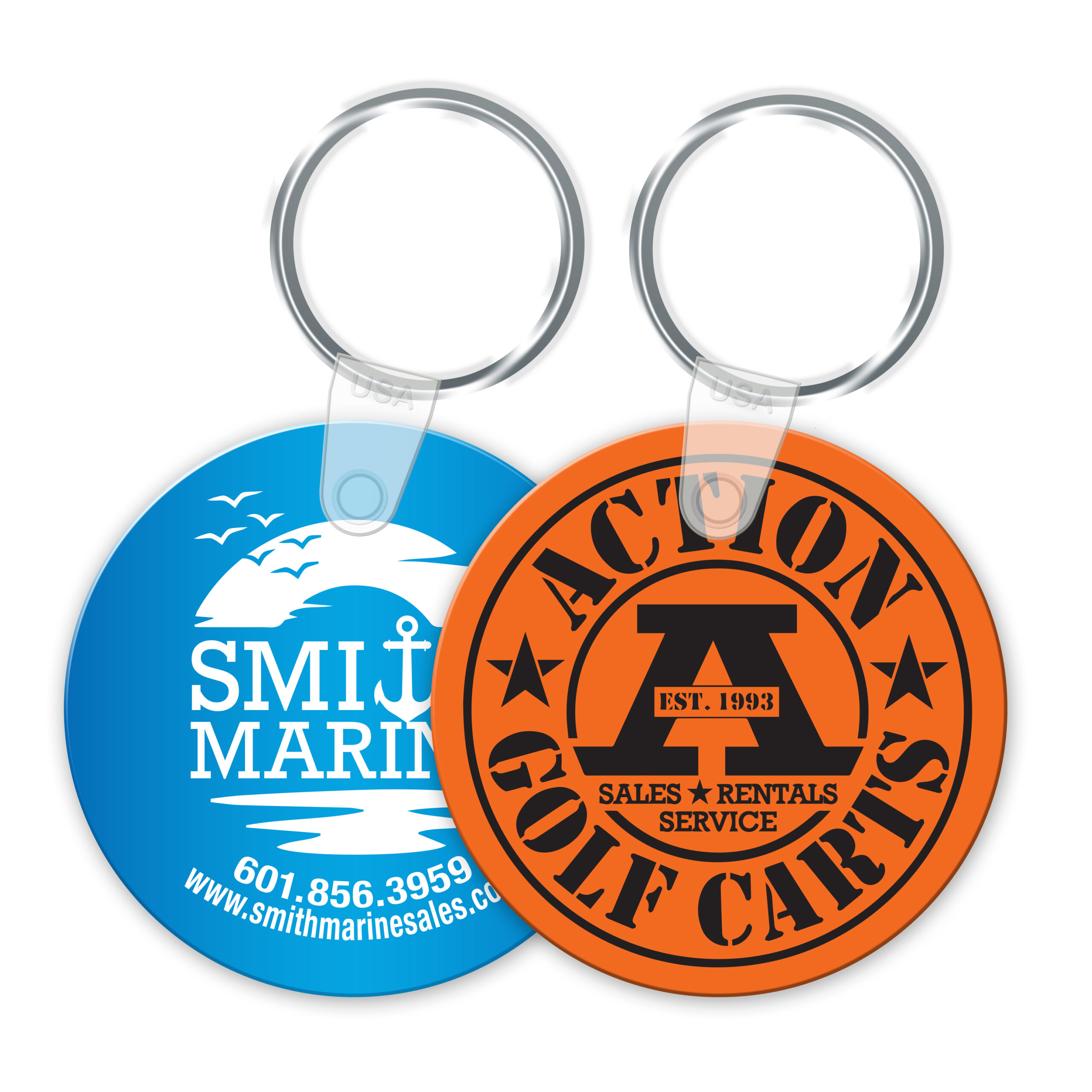 Soft Touch Key Fobs