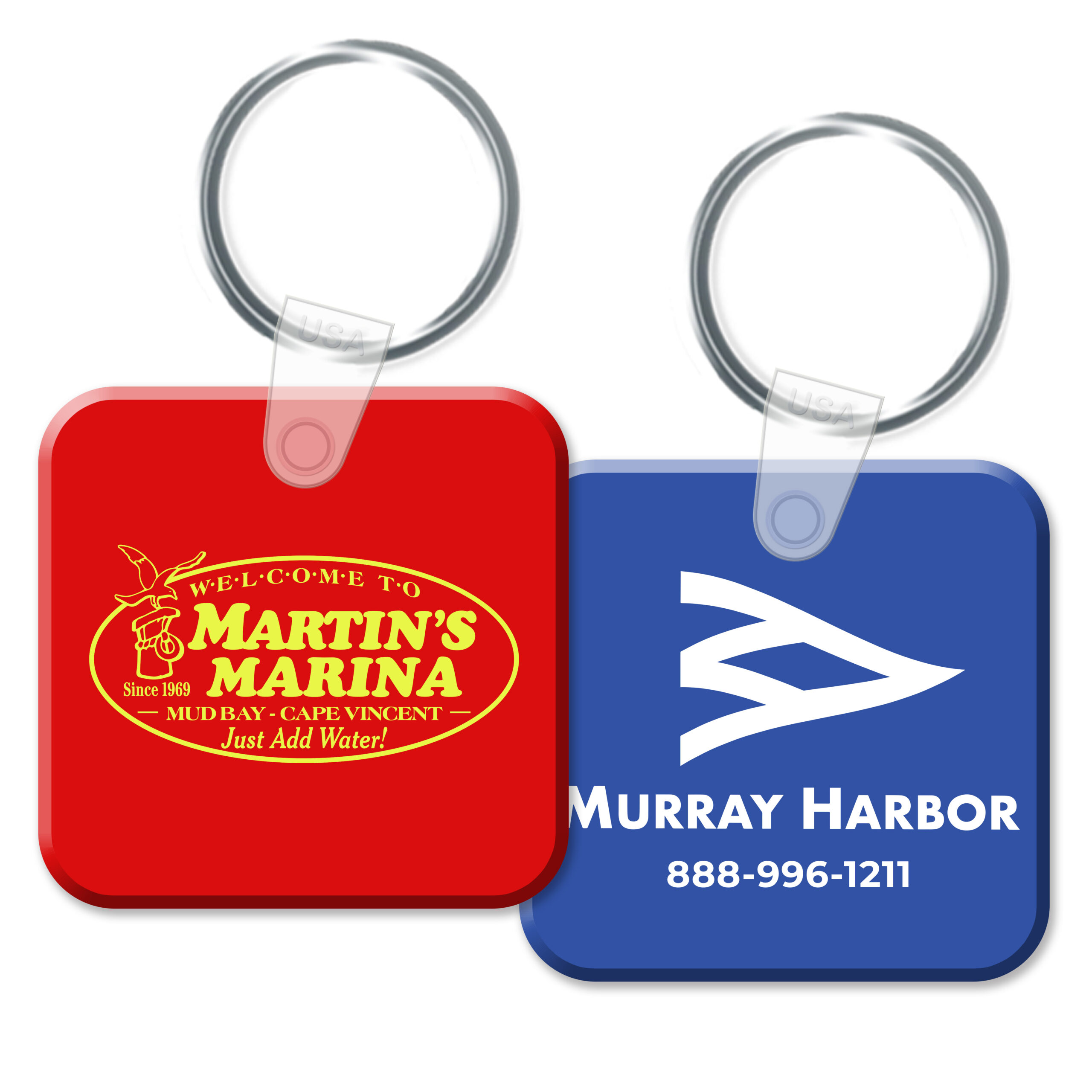 Soft Touch Key Fobs