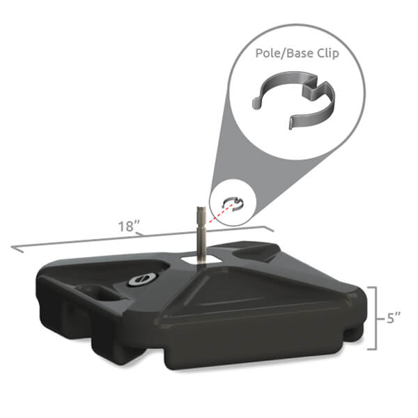 Weighted Base for BalloonBobber® Cluster Kits - Image 2