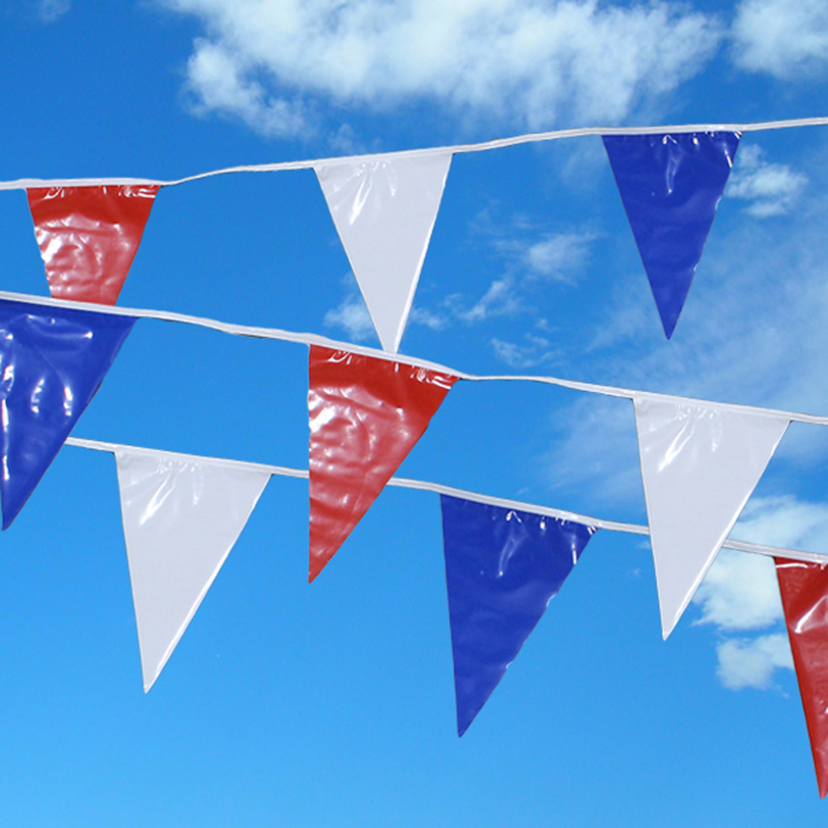Red, White & Blue Pennants