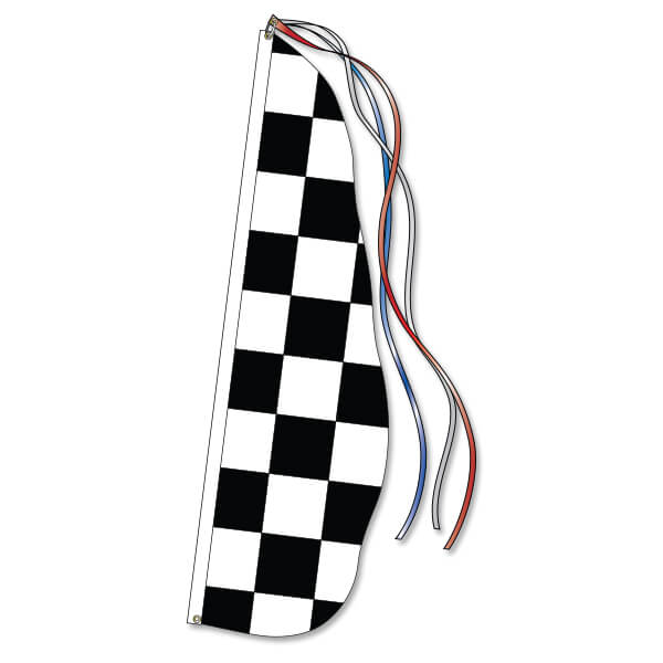 Patriotic or Racing Style Feather Dancer® Flags - Image 10