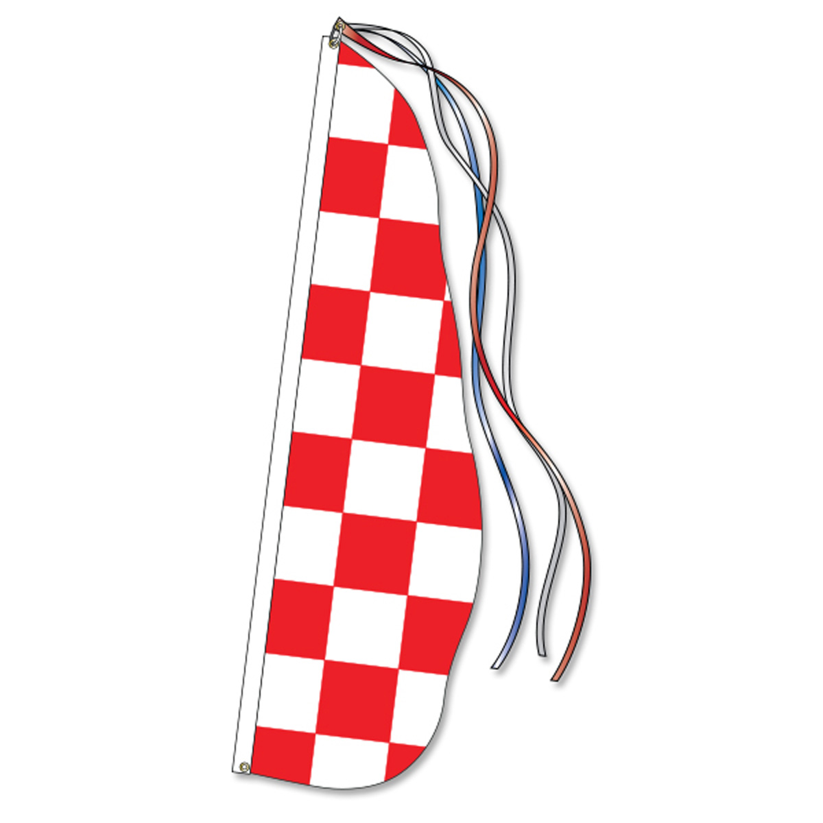 Patriotic or Racing Style Feather Dancer® Flags - Image 9