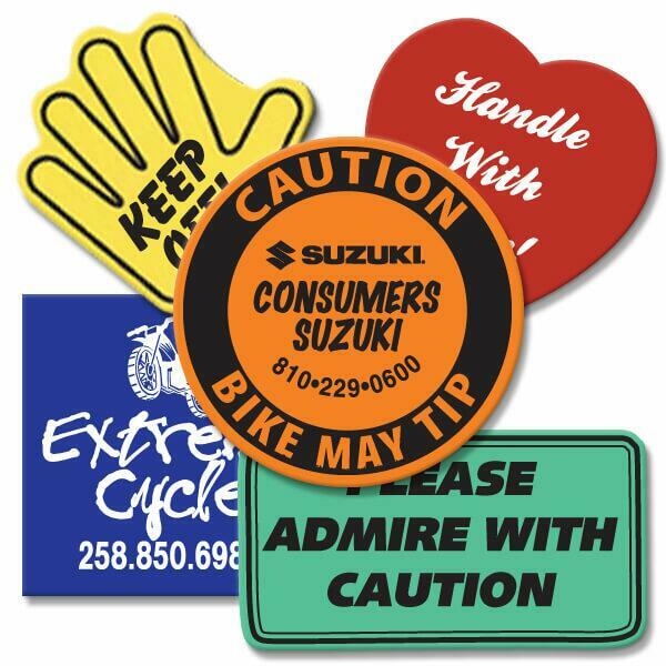 Motorcycle Seat Signs
