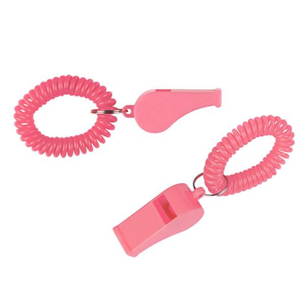 Coil Wrist Bracelet with Whistle - Image 2